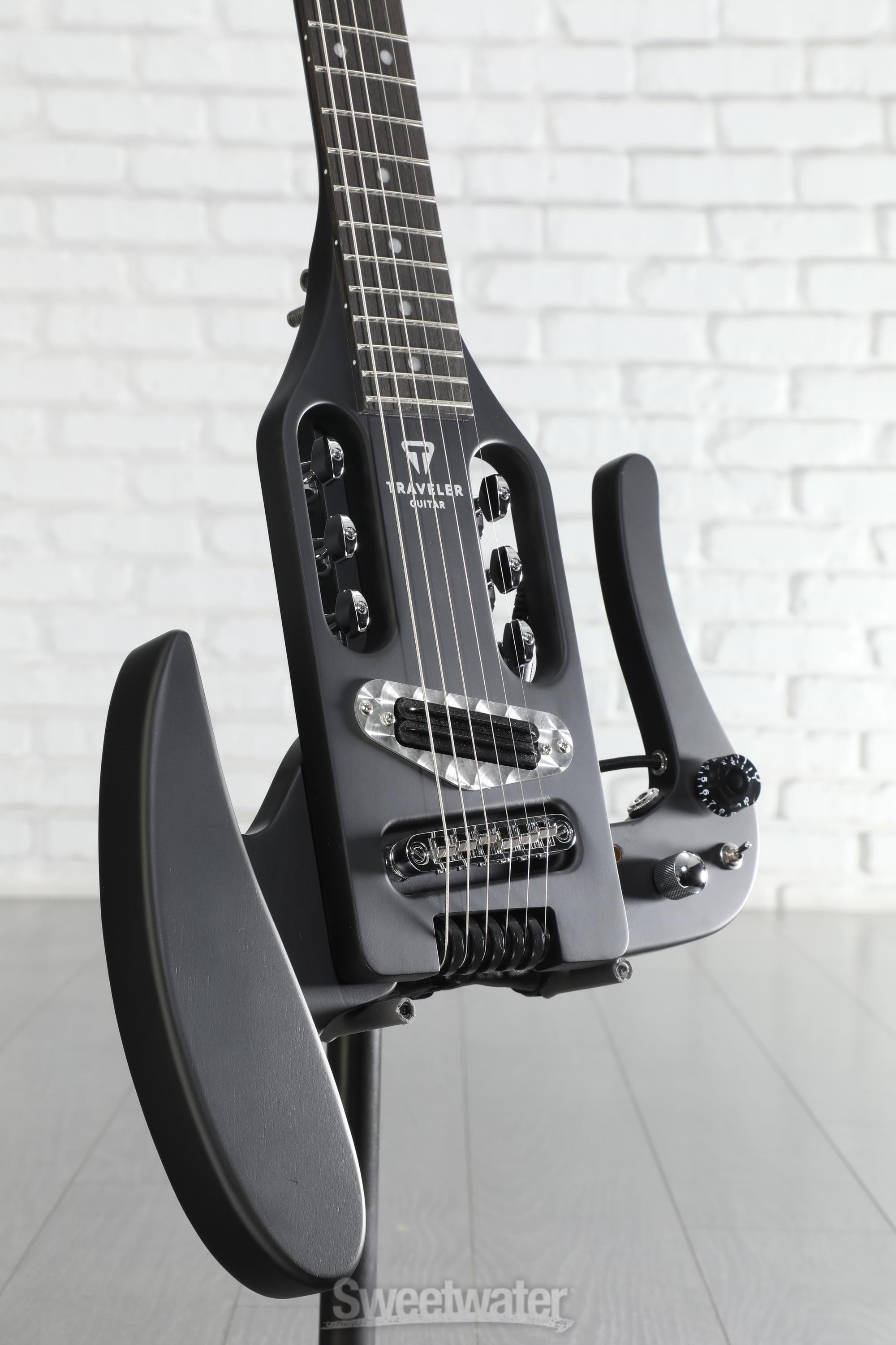 Traveler Guitar Pro-Series Mod-X - Matte Black Reviews | Sweetwater