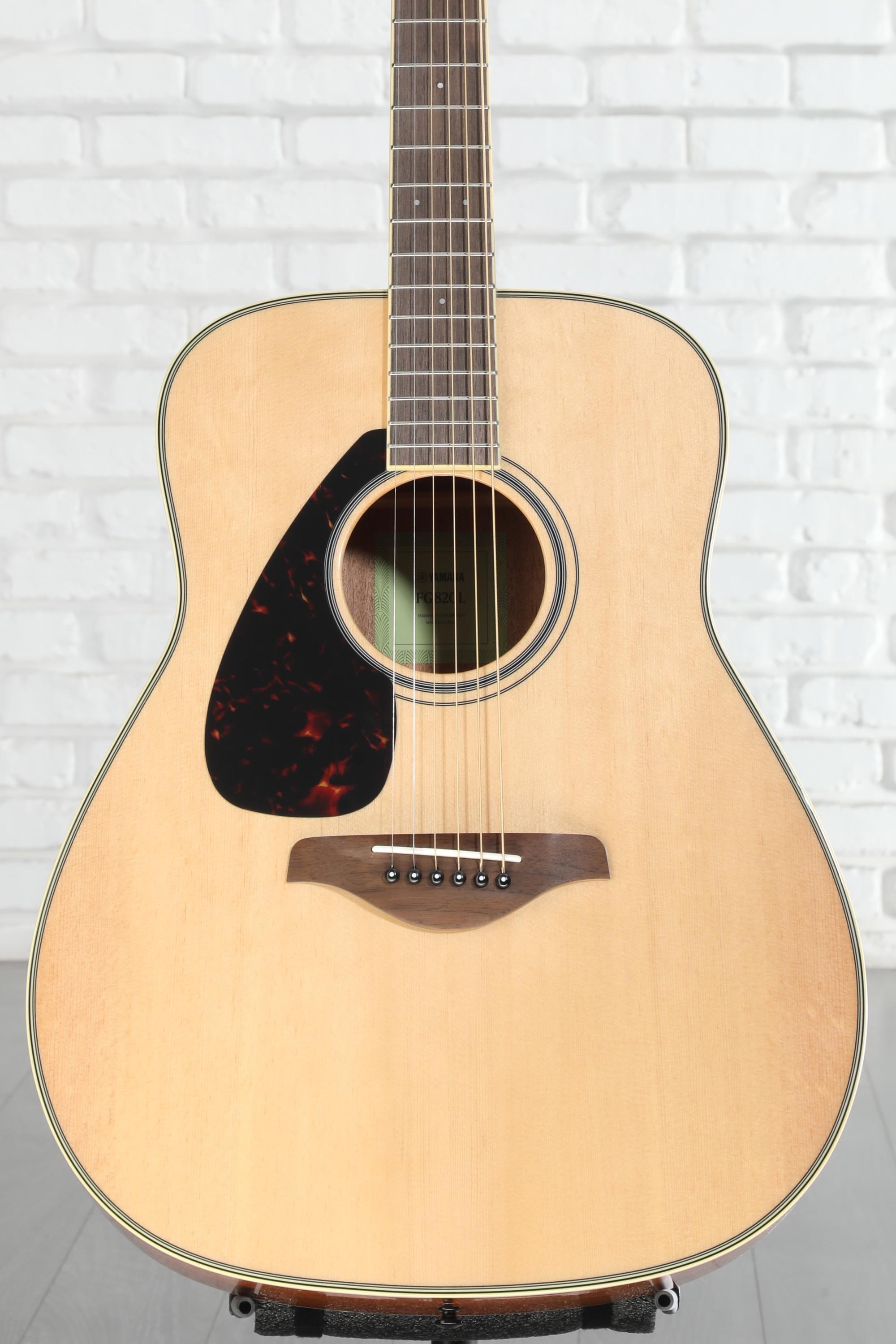 Yamaha FG820L Left-handed Dreadnought Acoustic Guitar - Natural