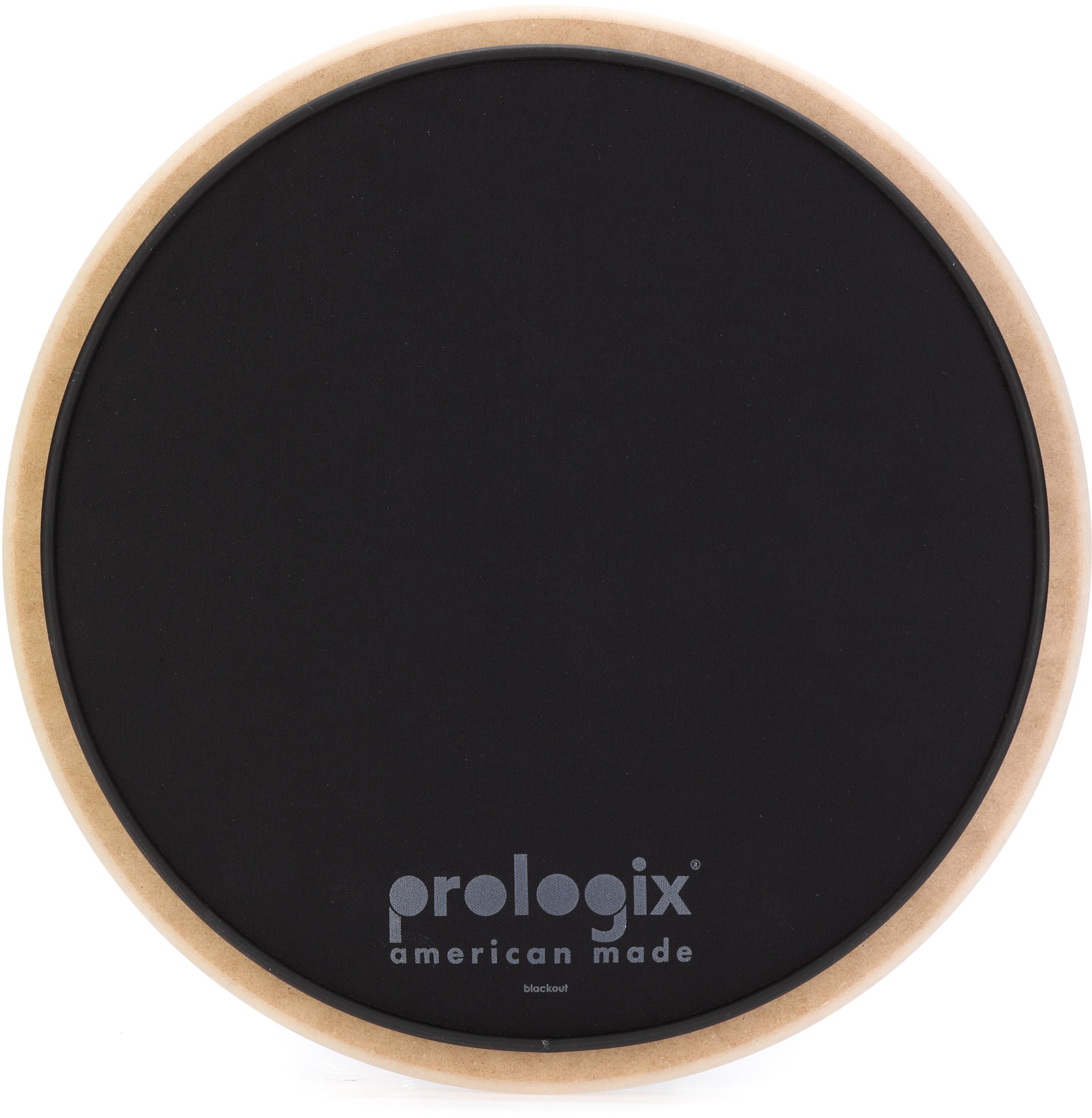Photo of Prologix Percussion Blackout Practice Pad 12-inch - VST Extreme Resistance