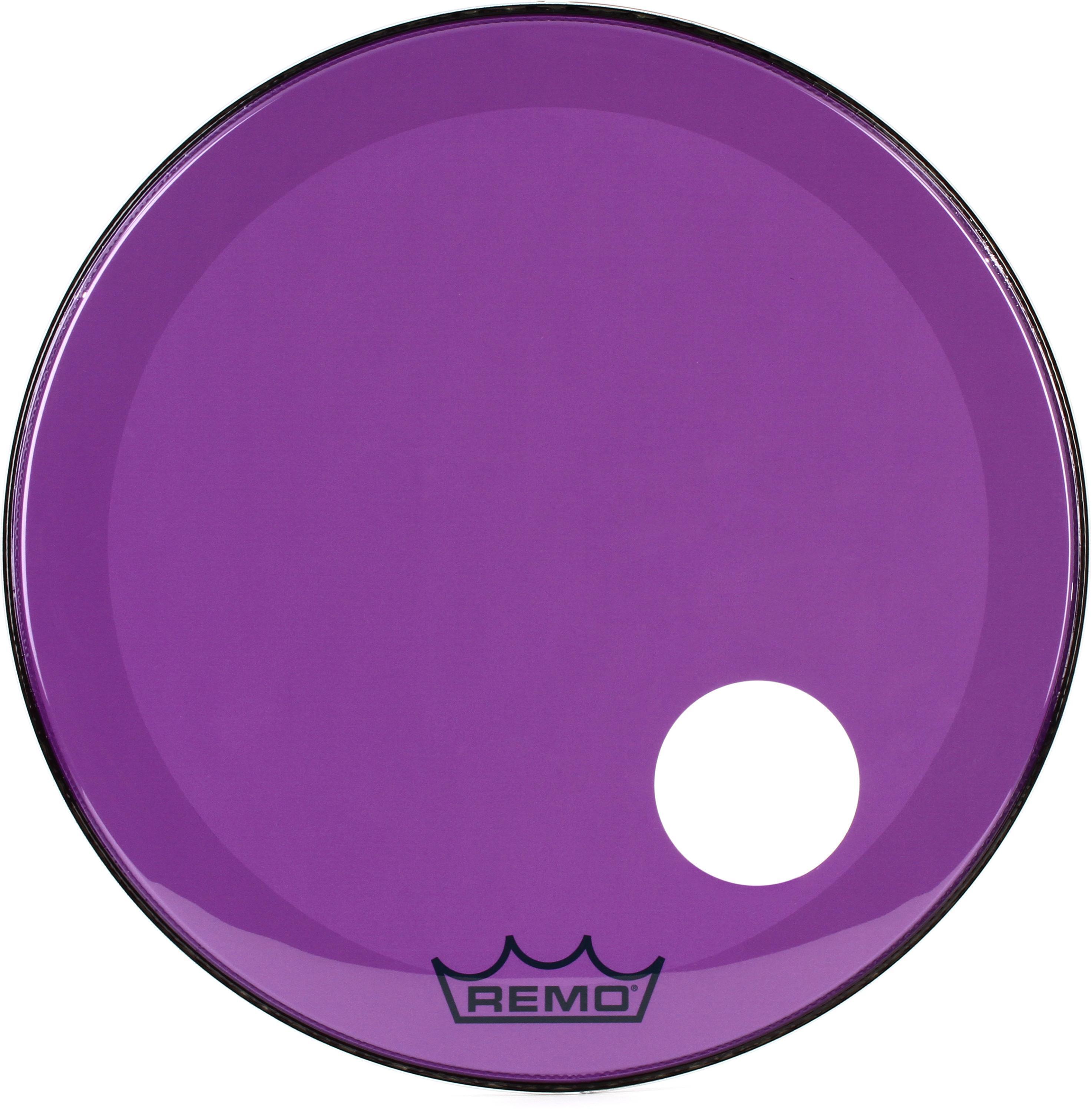 Purple drum deals heads