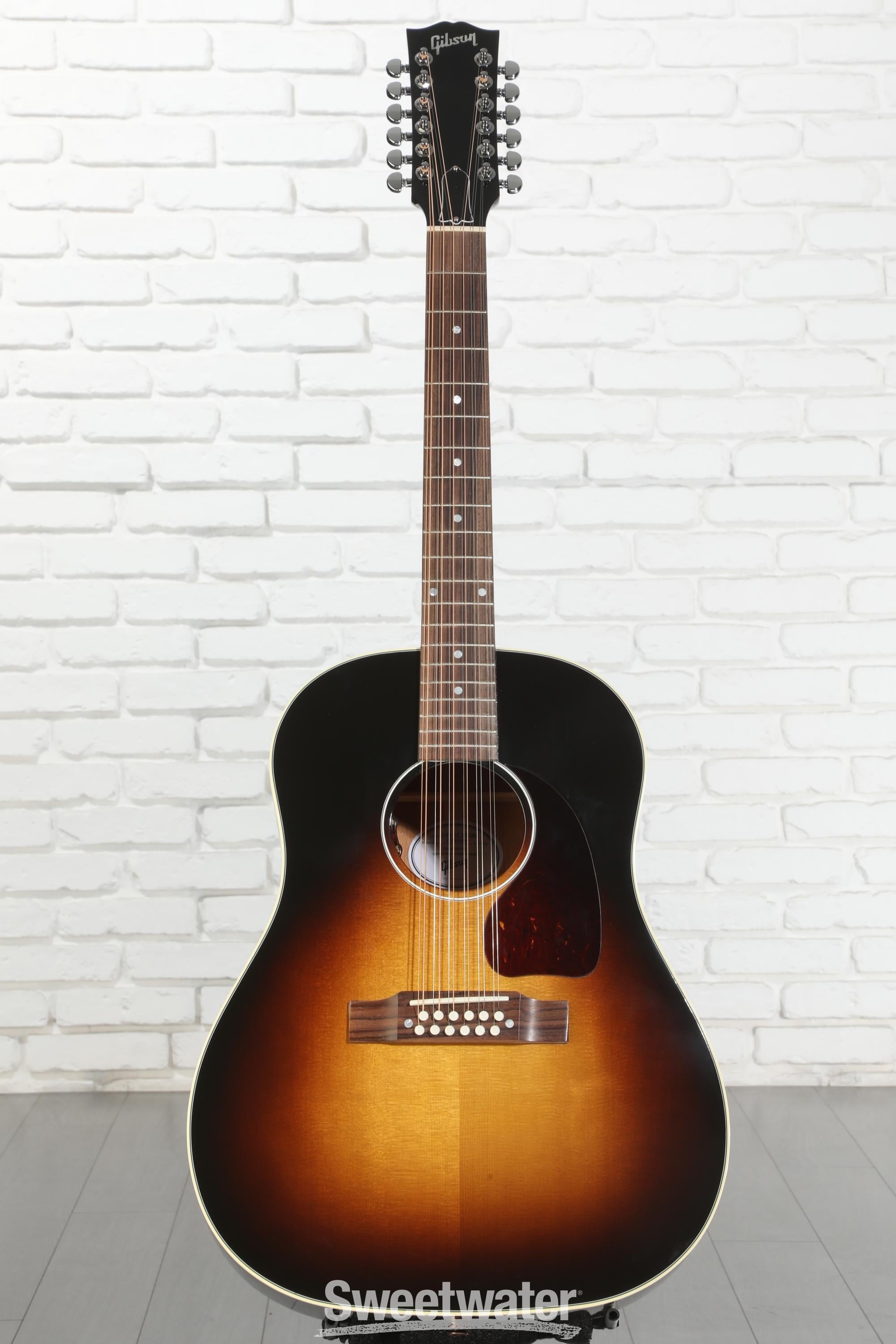 Gibson Acoustic J-45 12-string Acoustic-electric Guitar - Vintage