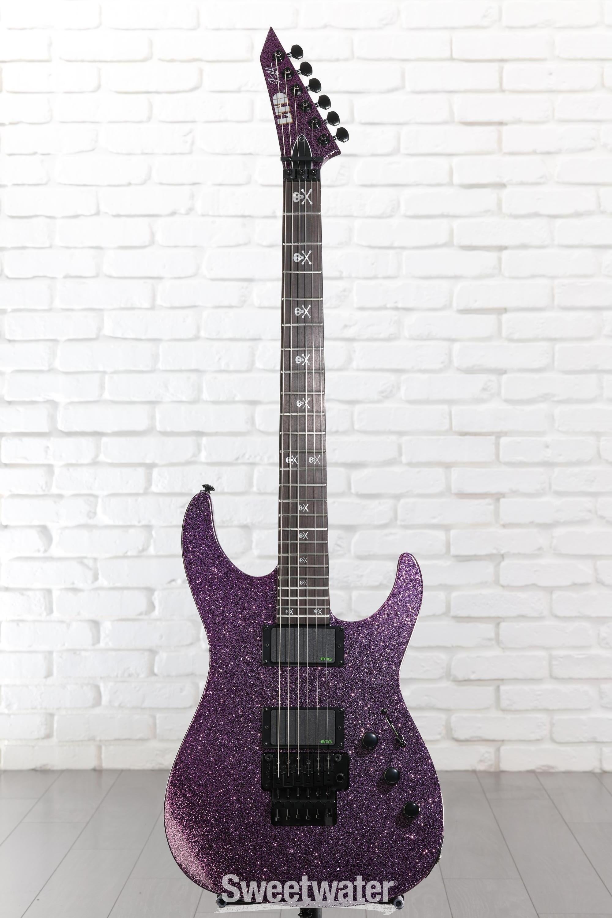 ESP LTD Kirk Hammett Signature KH-602 - Purple Sparkle | Sweetwater