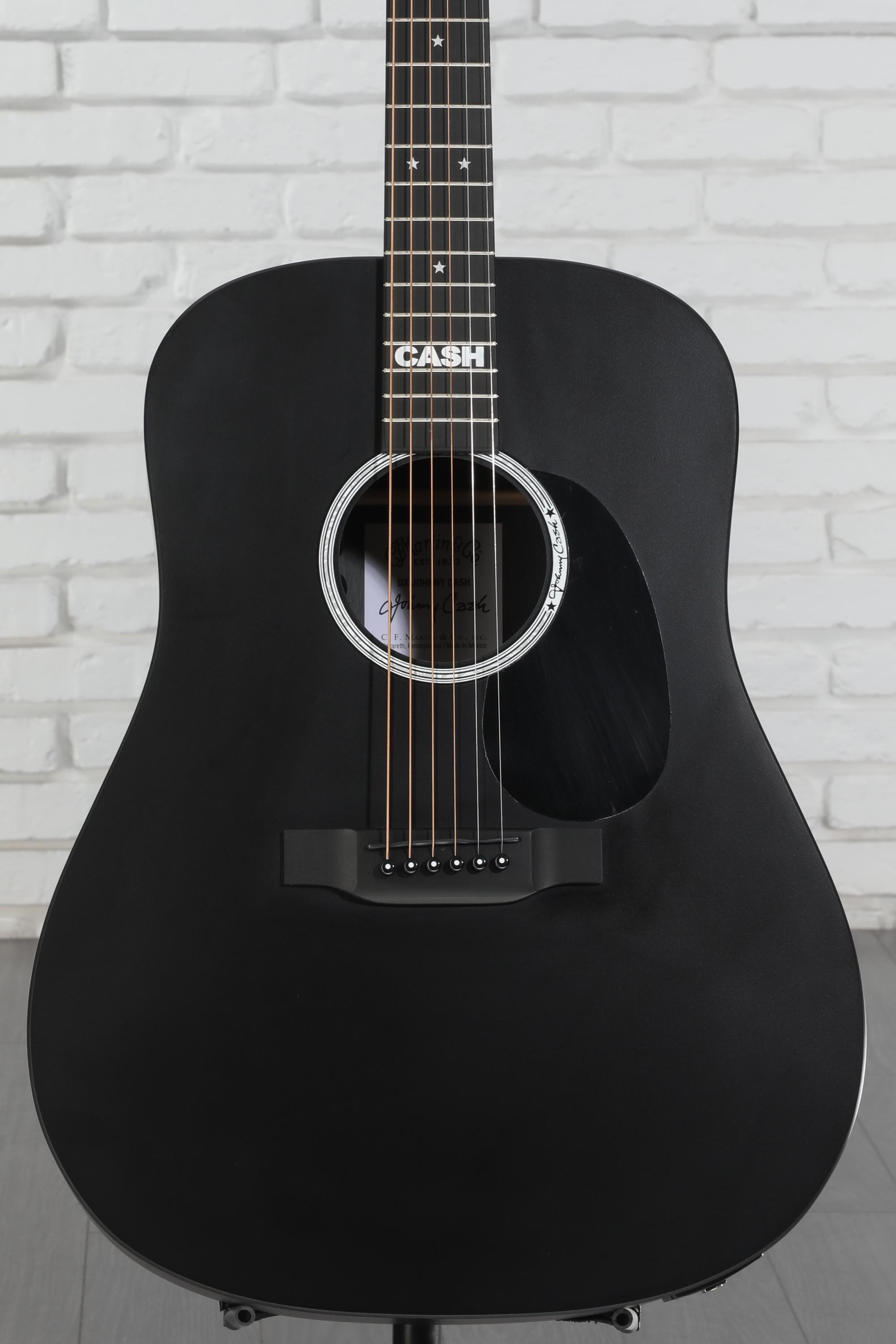 Martin DX Johnny Cash - Jett Black