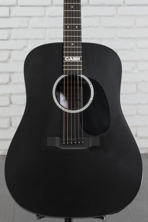 Martin DX Johnny Cash - Jett Black