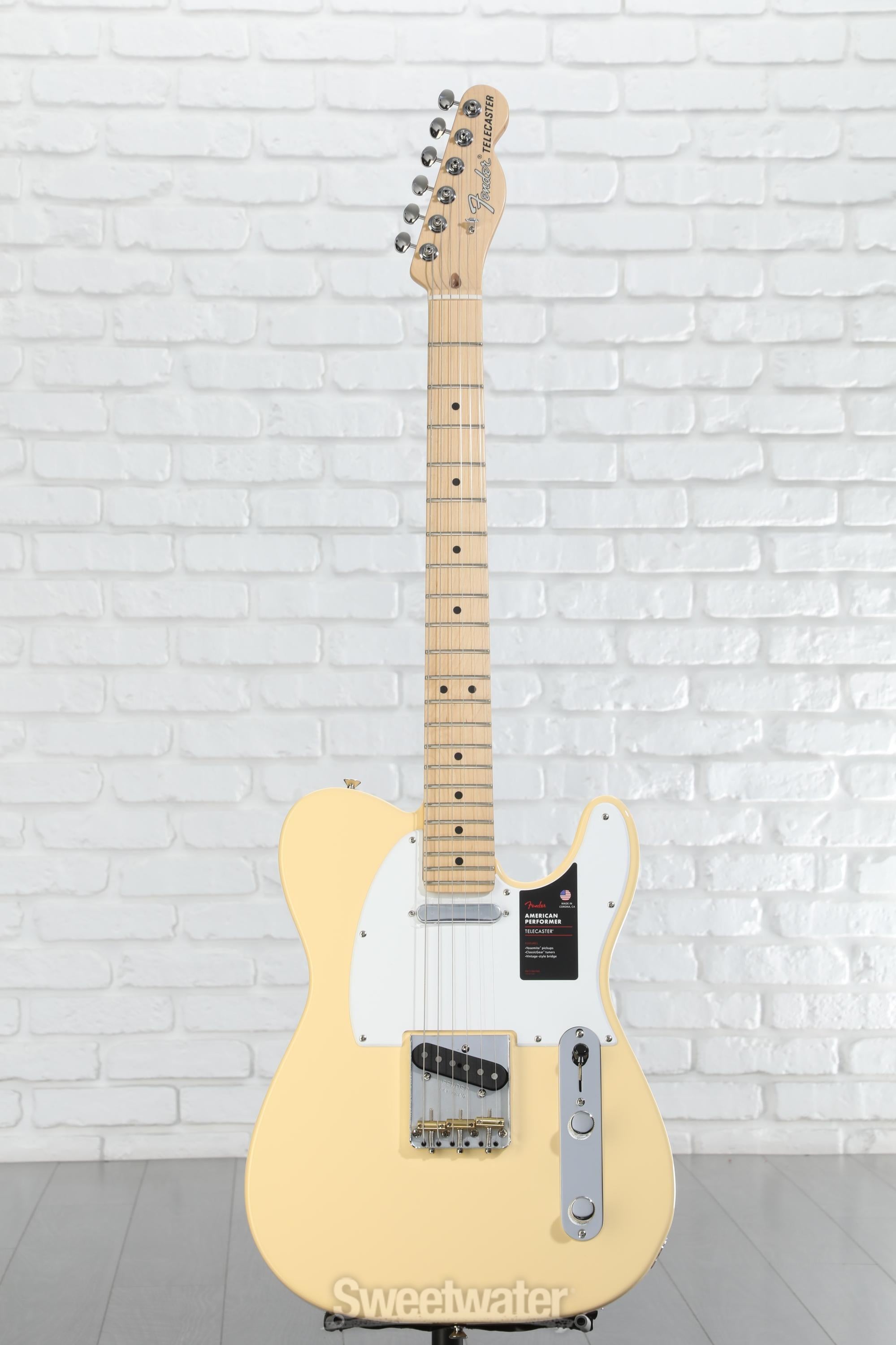 最高の品質 Performer American Fender Telecaster with White Vintage - ギター