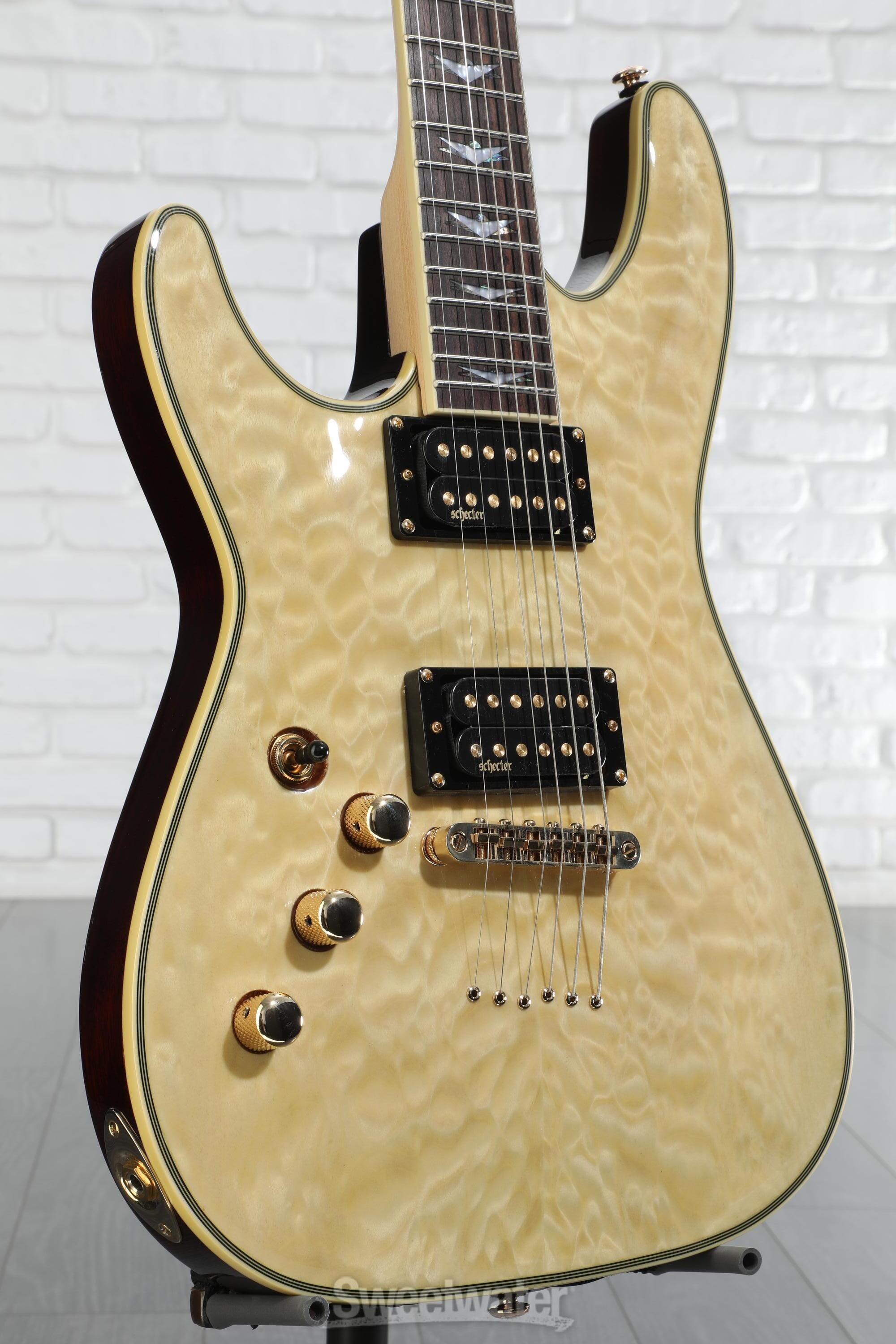 Schecter Omen Extreme-6 Left-handed Electric Guitar - Gloss