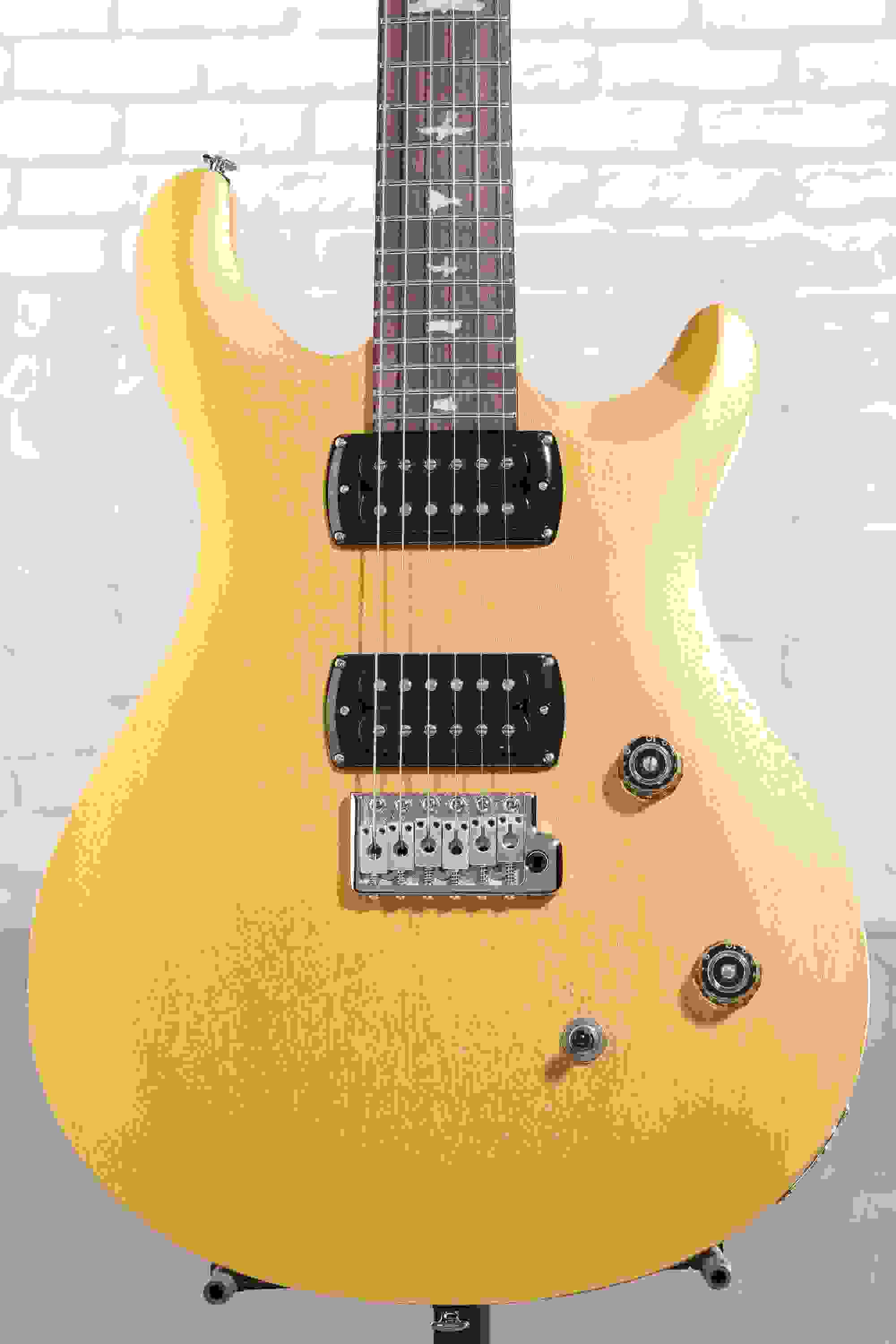 PRS SE CE 24 Standard Satin Electric Guitar - Metallic Gold Satin