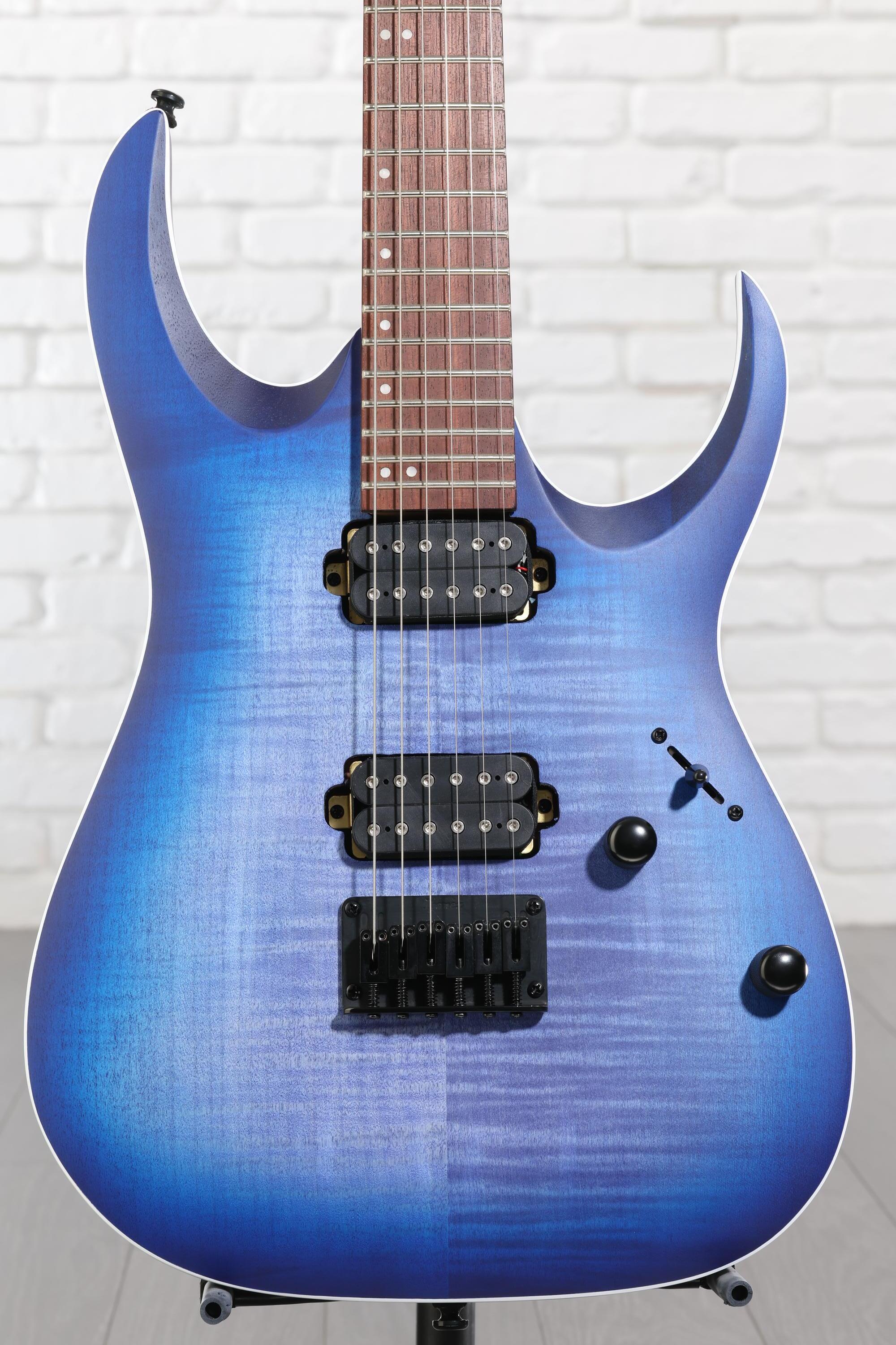 Ibanez RGA42FM - Blue Lagoon Burst Flat | Sweetwater