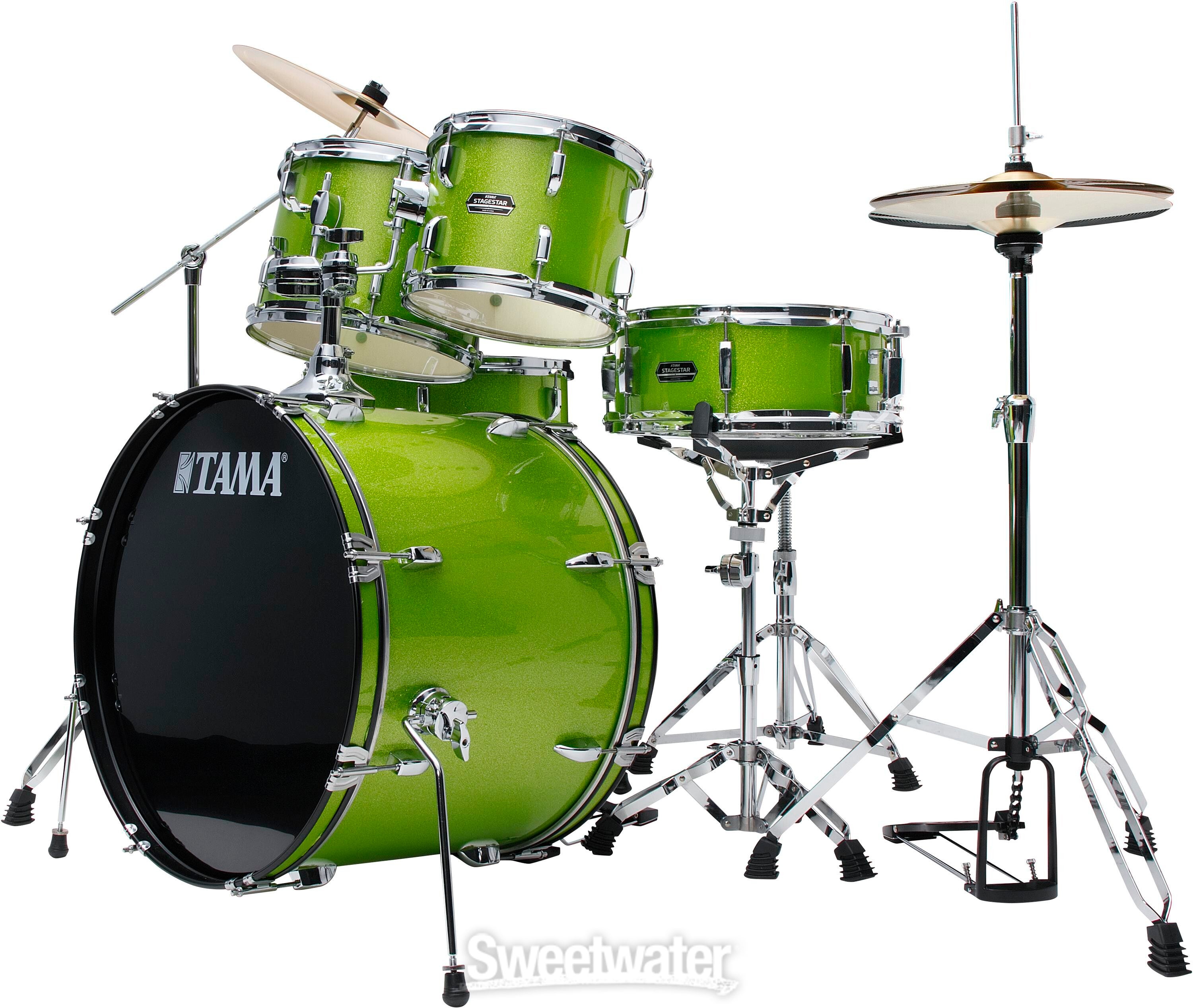 Green drum store set