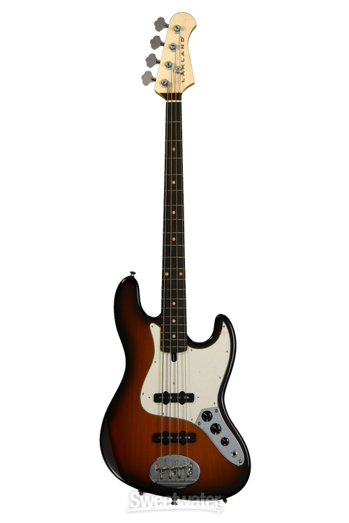 Lakland USA Classic 44-60 Bass Guitar - Tobacco Sunburst, Rosewood