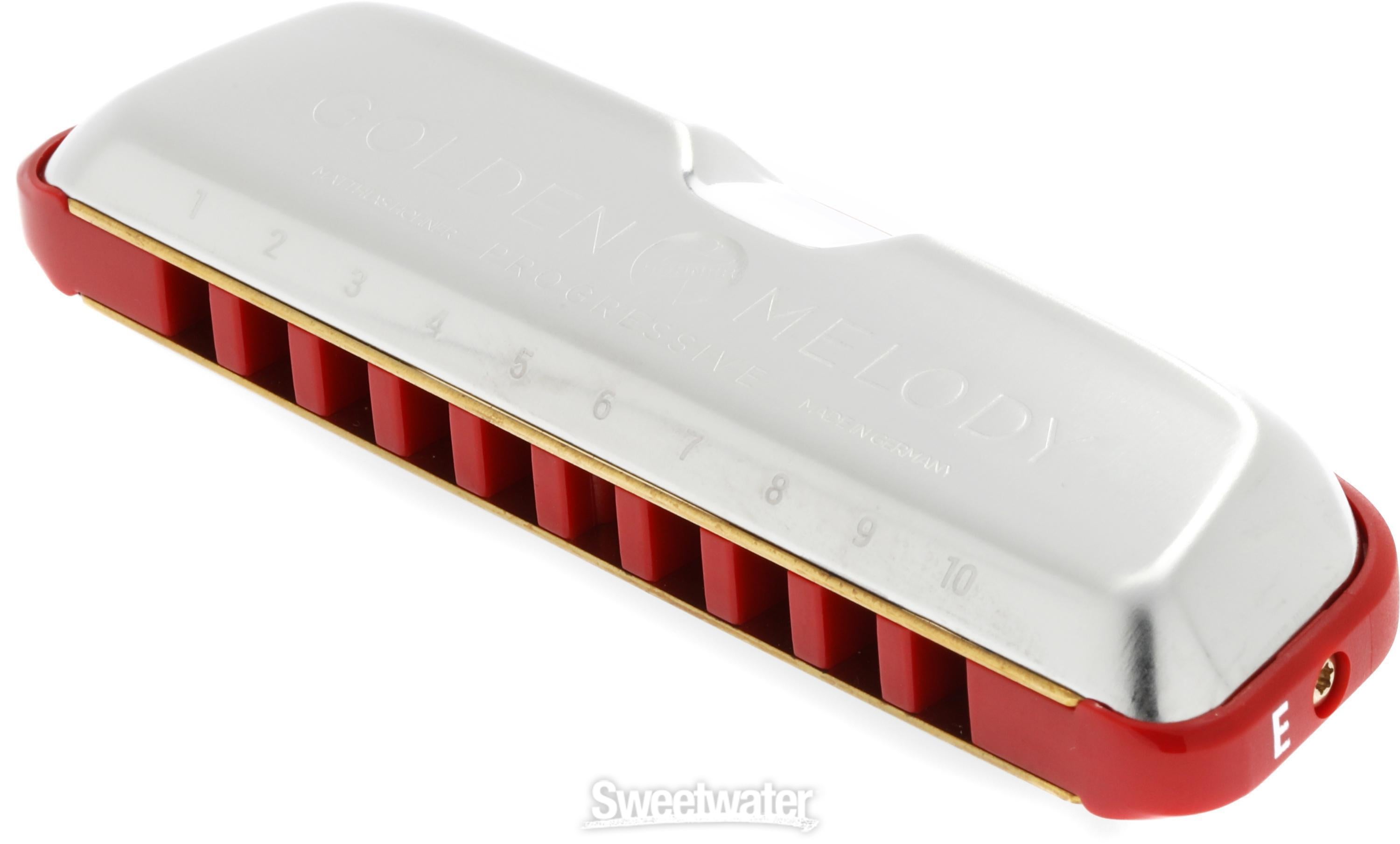 【未使用】Hohner Golden Melody ハーモニカ No. 543 Hohner Golden Melody Progressive Harmonica, Key of C (M544BX-C