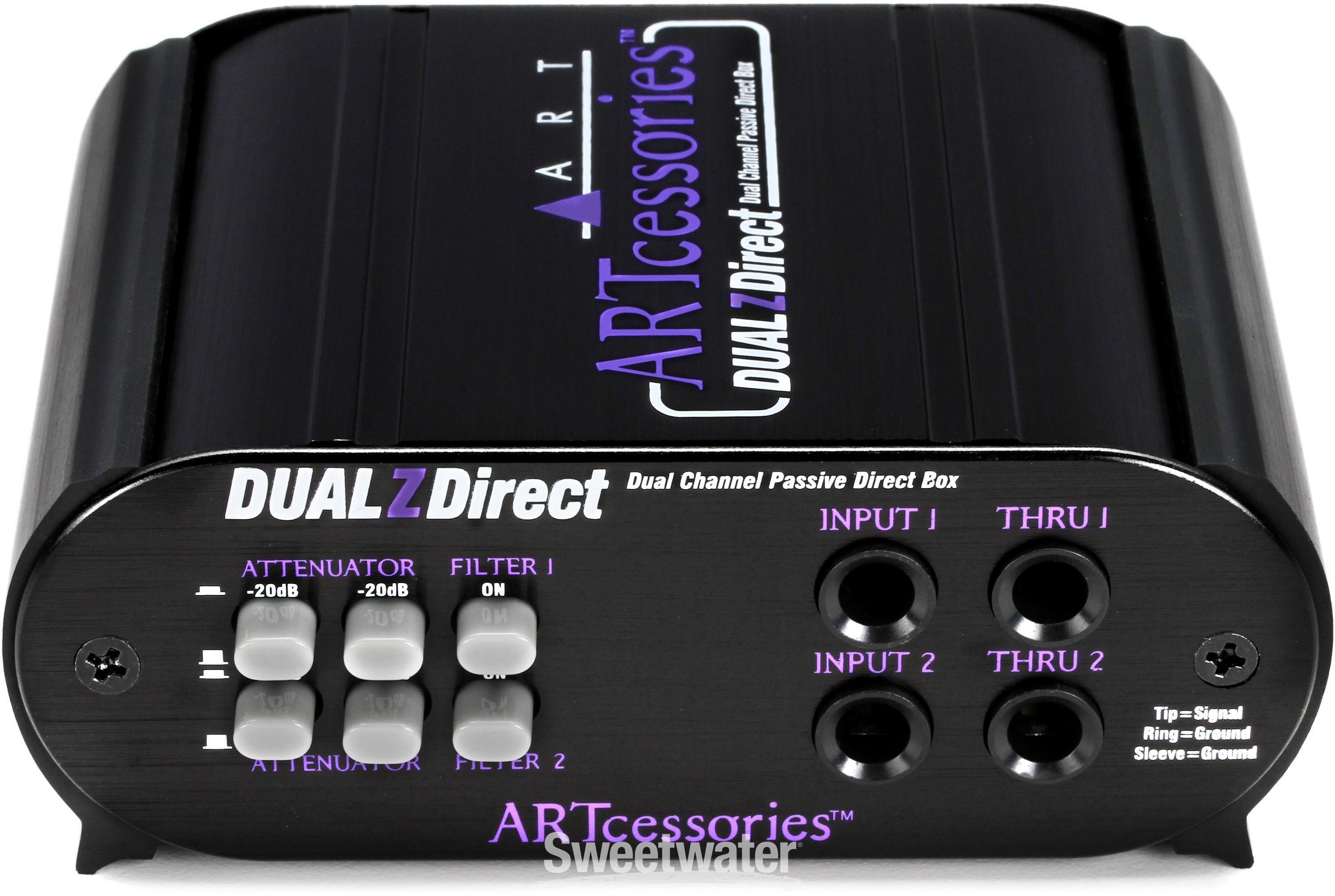 HERZOG デラックス・ディスクセット ART DUALZDirect 2-channel Passive Direct Box | Sweetwater