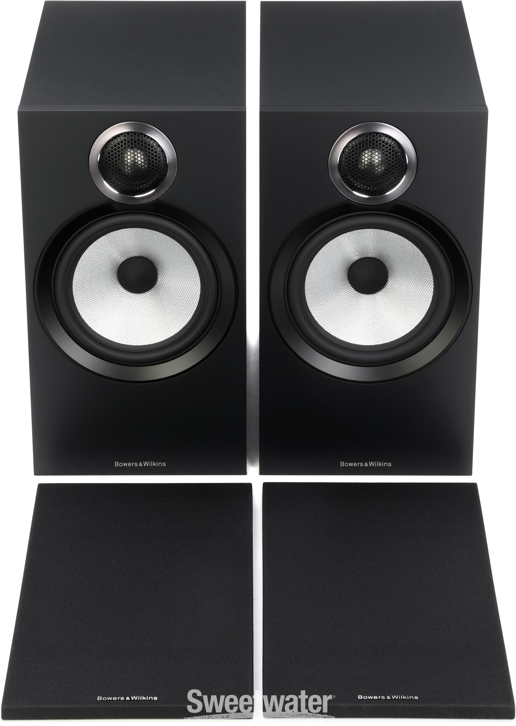 Bowers & Wilkins 606 S3 Passive Stand-mount Speaker - Matte Black