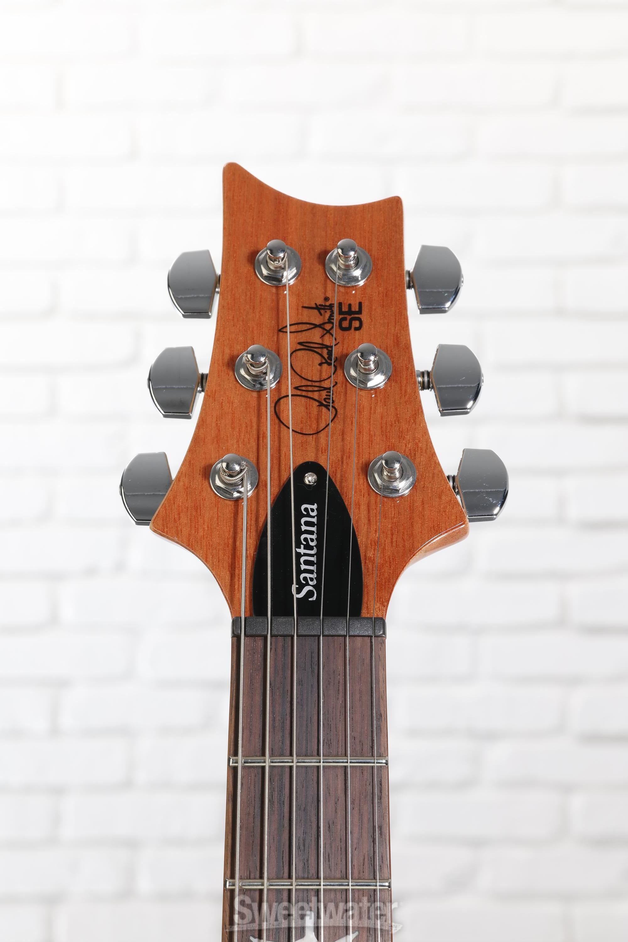 PRS SE Santana Electric Guitar - Santana Yellow | Sweetwater