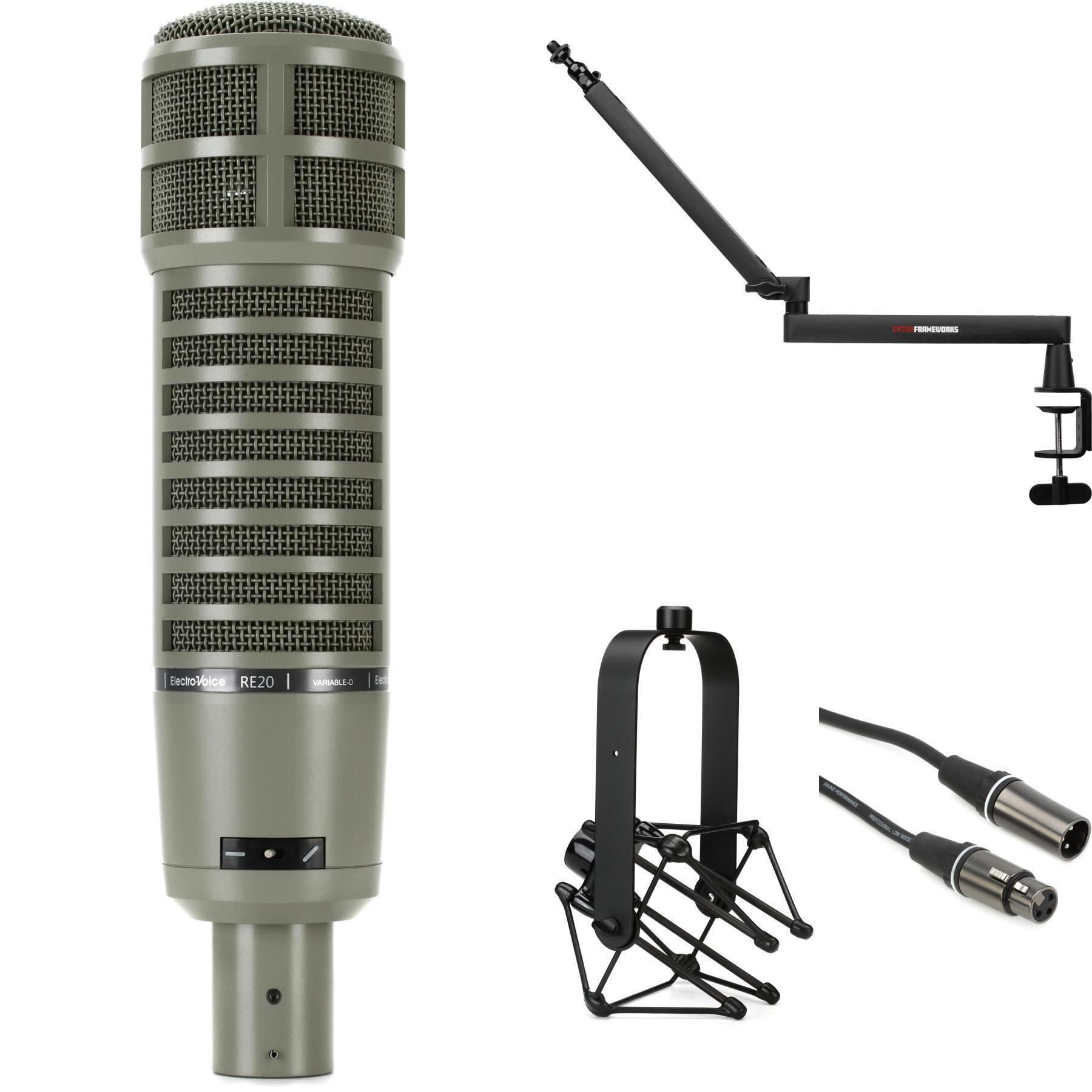 Electro-Voice RE20 ダイナミックマイク Amazon.com: Electro-Voice RE20 Broadcast Announcer