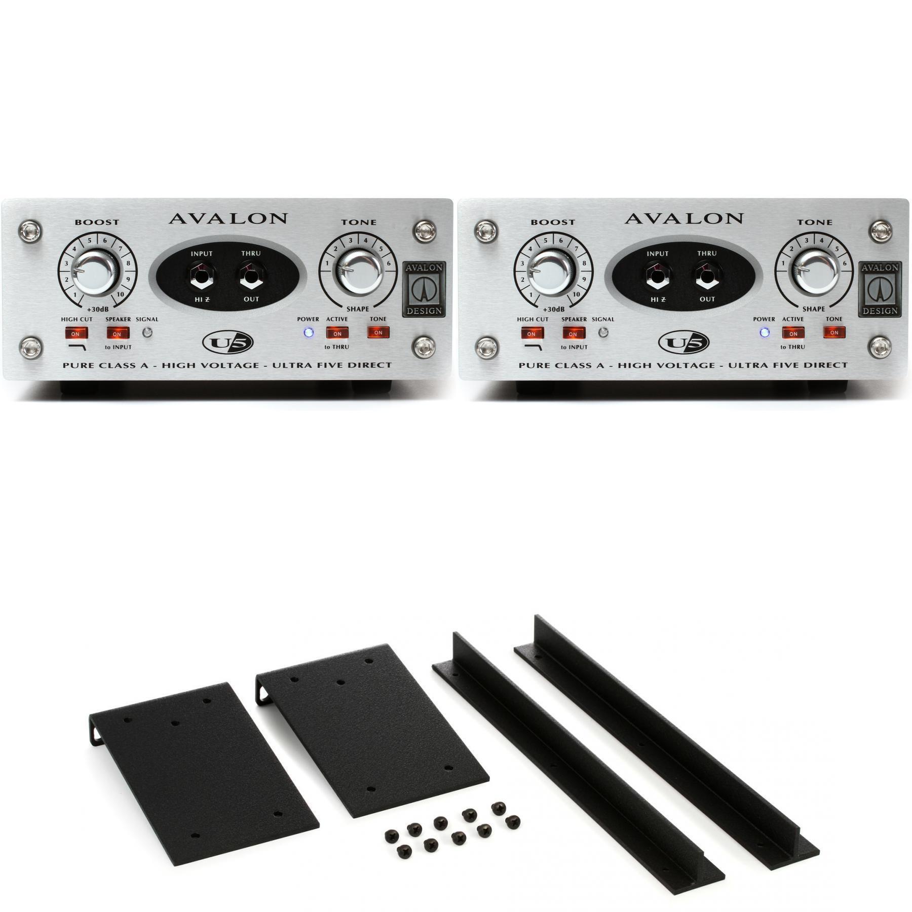 Avalon U5 Class A Active Instrument DI and Preamp | Sweetwater