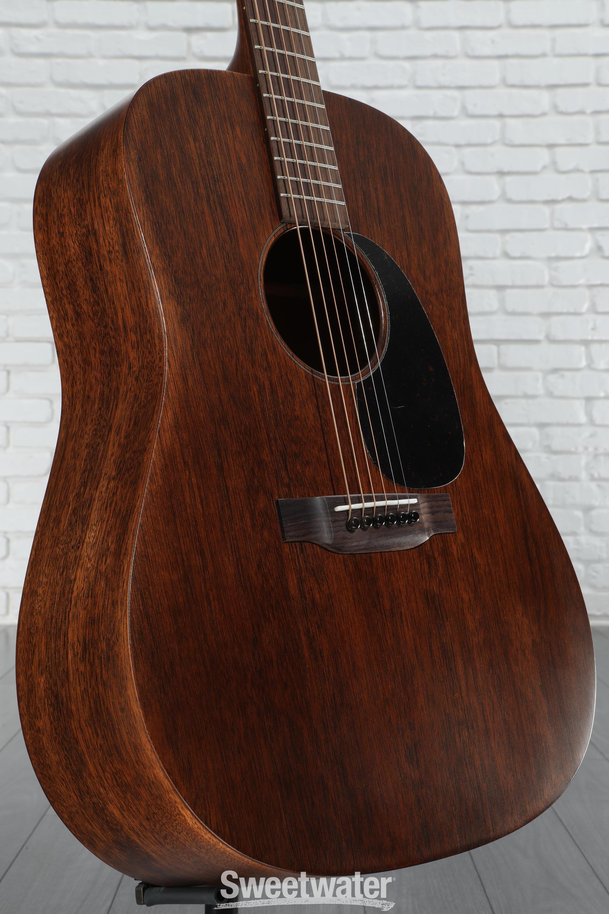 Martin D-15 Mahogany マホガニー ピックアップ付き Martin D-15M Dreadnought All Mahogany Acoustic Guitar