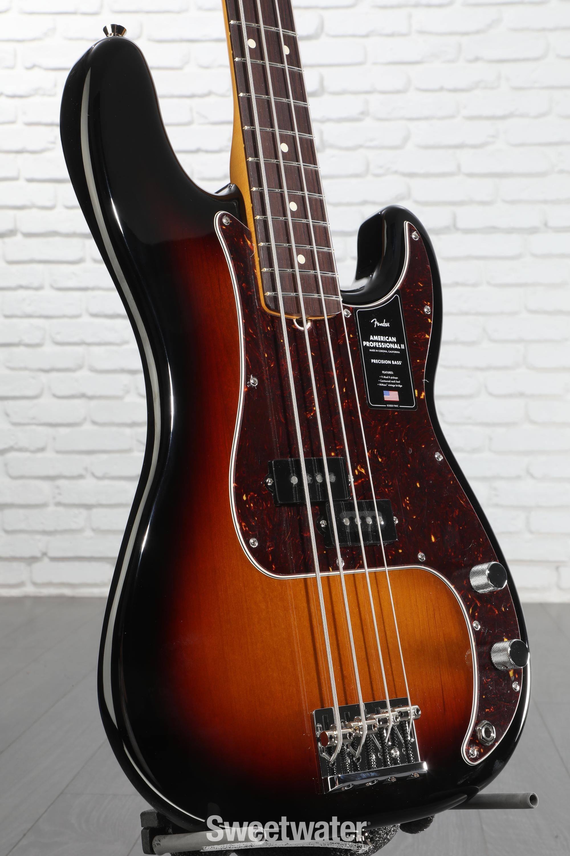ベース American Professional II Precision Bass Fender American Professional II Precision Bass Guitar - 3