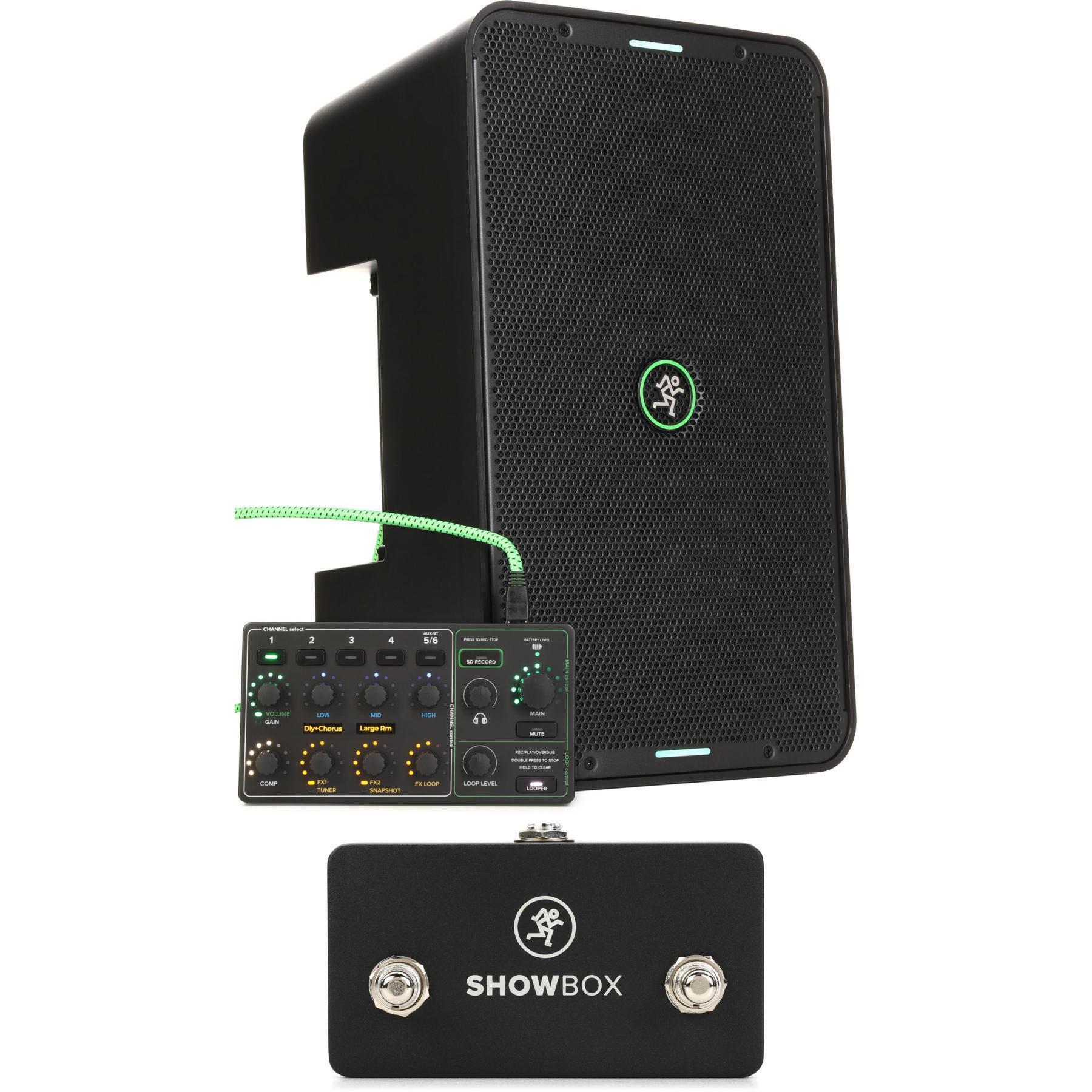 Mackie ShowBox All-in-one Performance Rig with Footswitch 