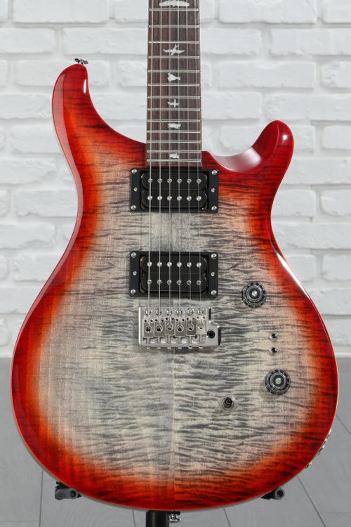 PRS SE Custom 24-08 Electric Guitar - Charcoal Cherry Burst