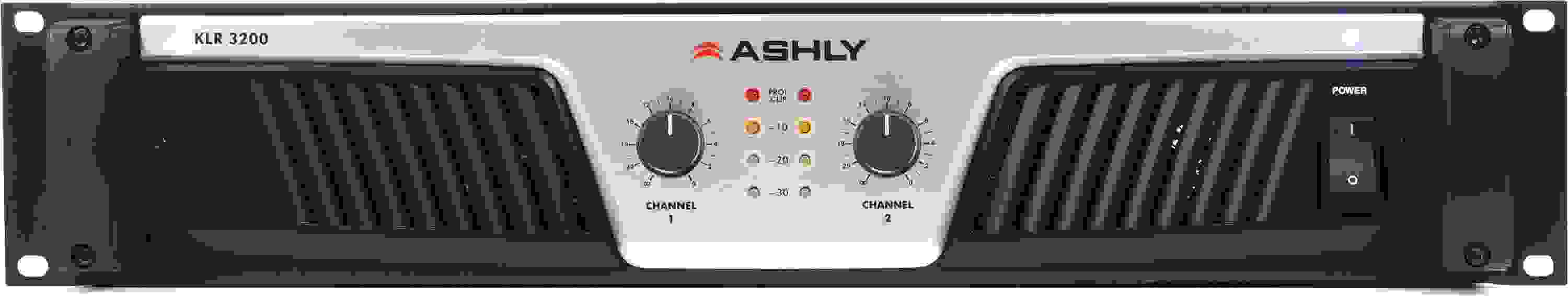 Ashly KLR3200 2channel 3,200watt Power Amplifier Sweetwater