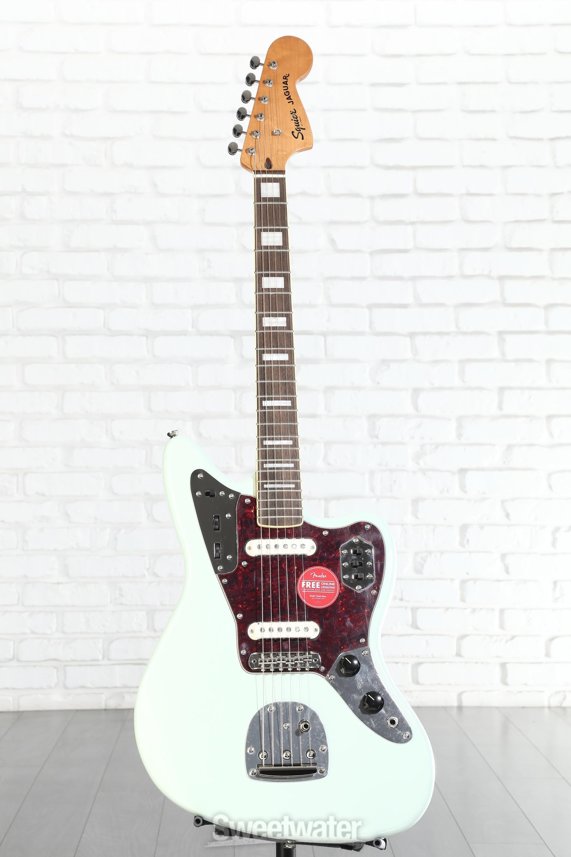 Squier Classic Vibe '70s Jaguar - Surf Green | Sweetwater