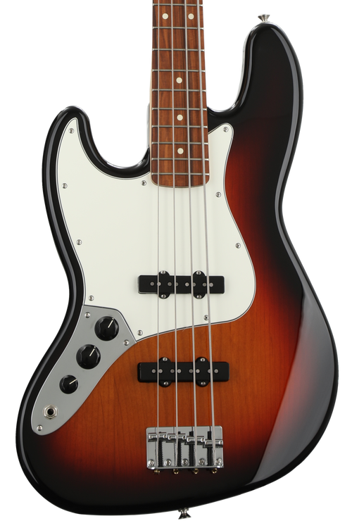 Fender Player Jazz Bass Left-handed - 3-Tone Sunburst with Pau