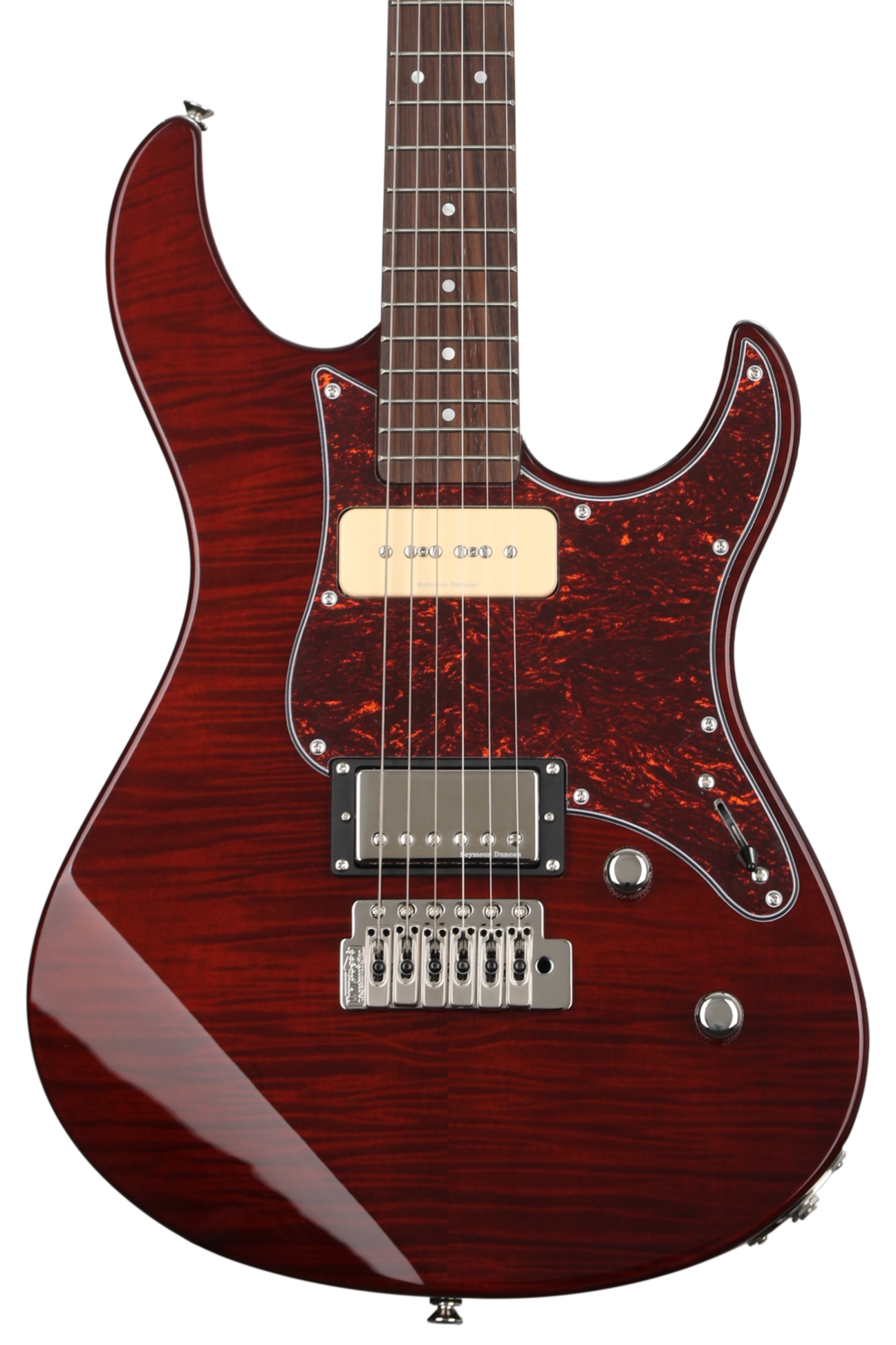Yamaha PAC611VFM Pacifica Electric Guitar - Rootbeer