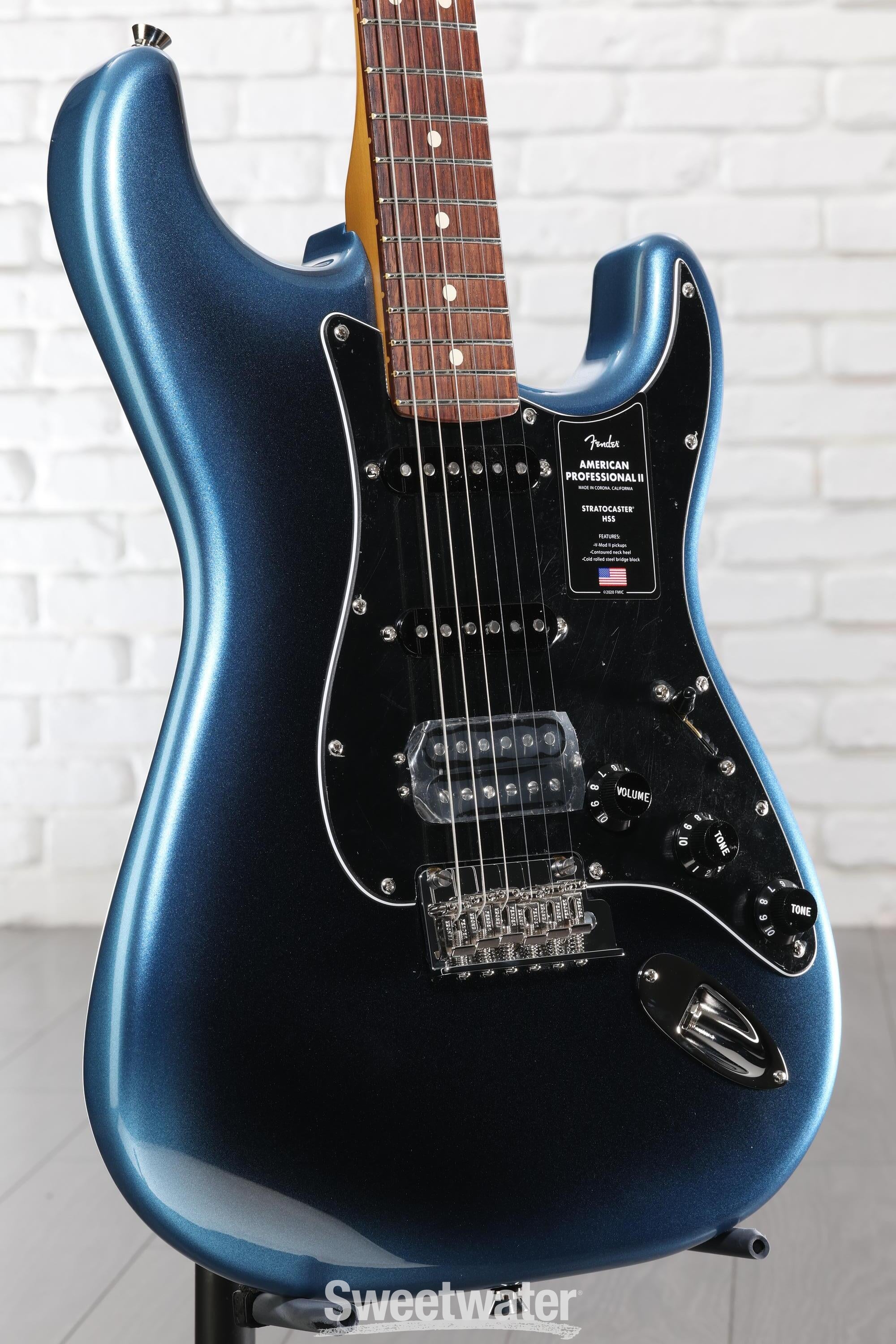 Fender American Professional II Stratocaster HSS Dark Night with