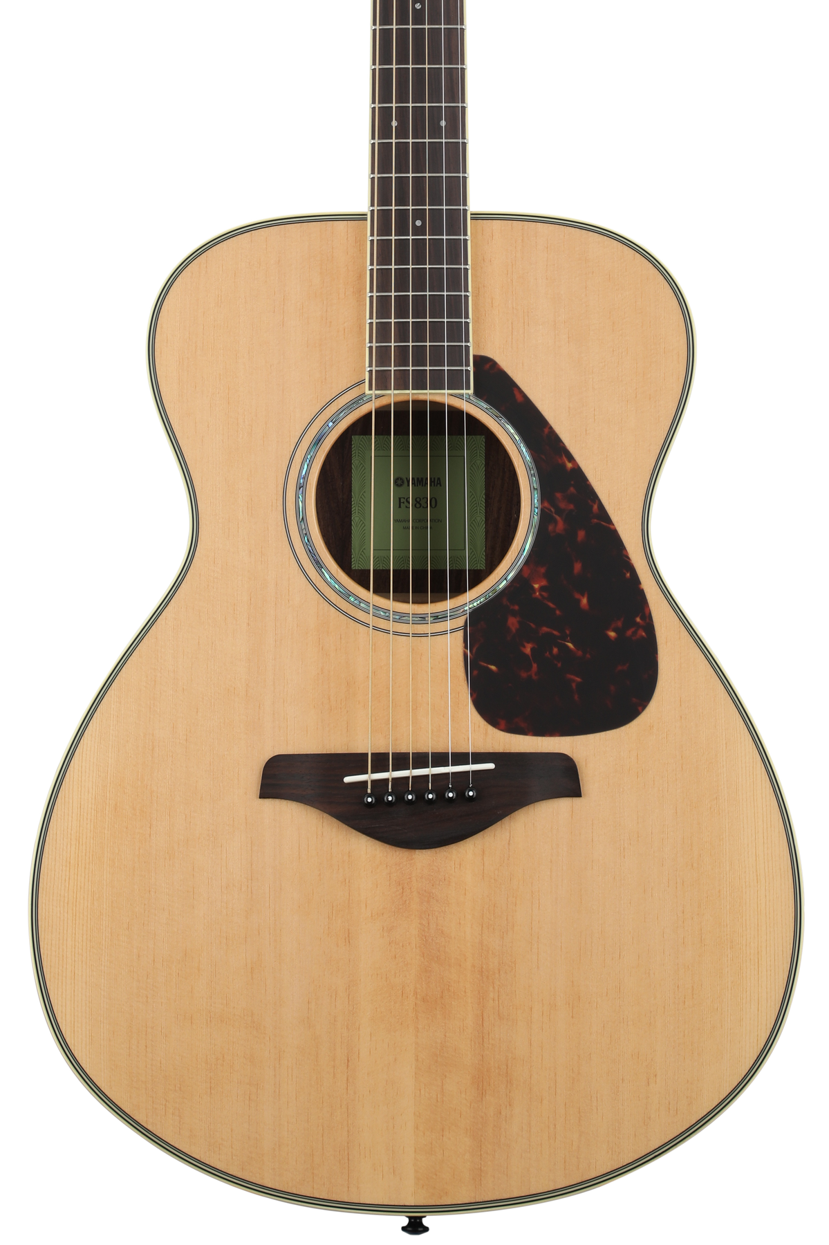 ギター Yamaha FS-830 Yamaha FS830 Concert Acoustic Guitar - Natural | Sweetwater