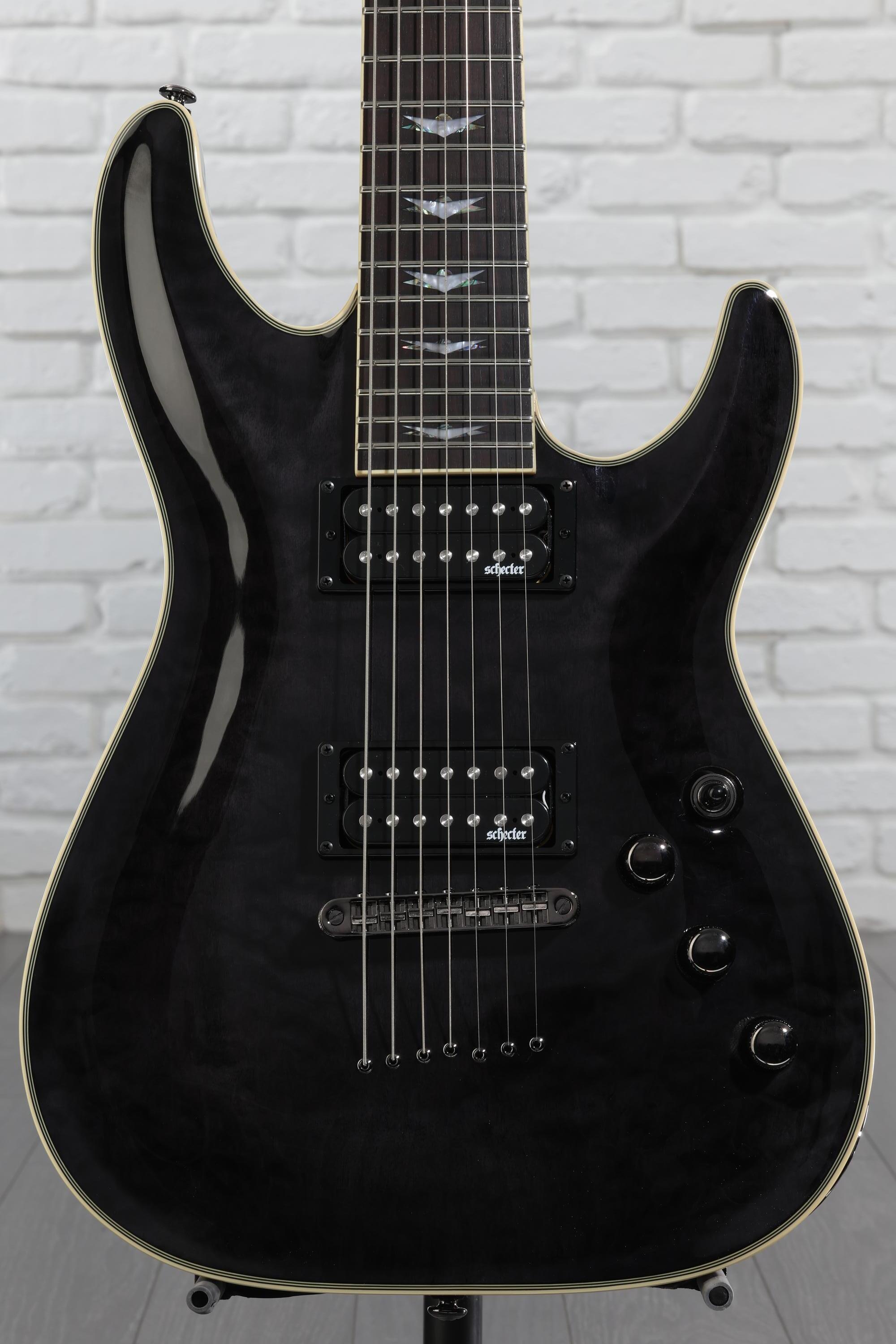 【最終値下げ】Schecter（シェクター） OMEN Extreme 7 Amazon.com: Schecter Omen Extreme-7 Electric Guitar - Black Cherry