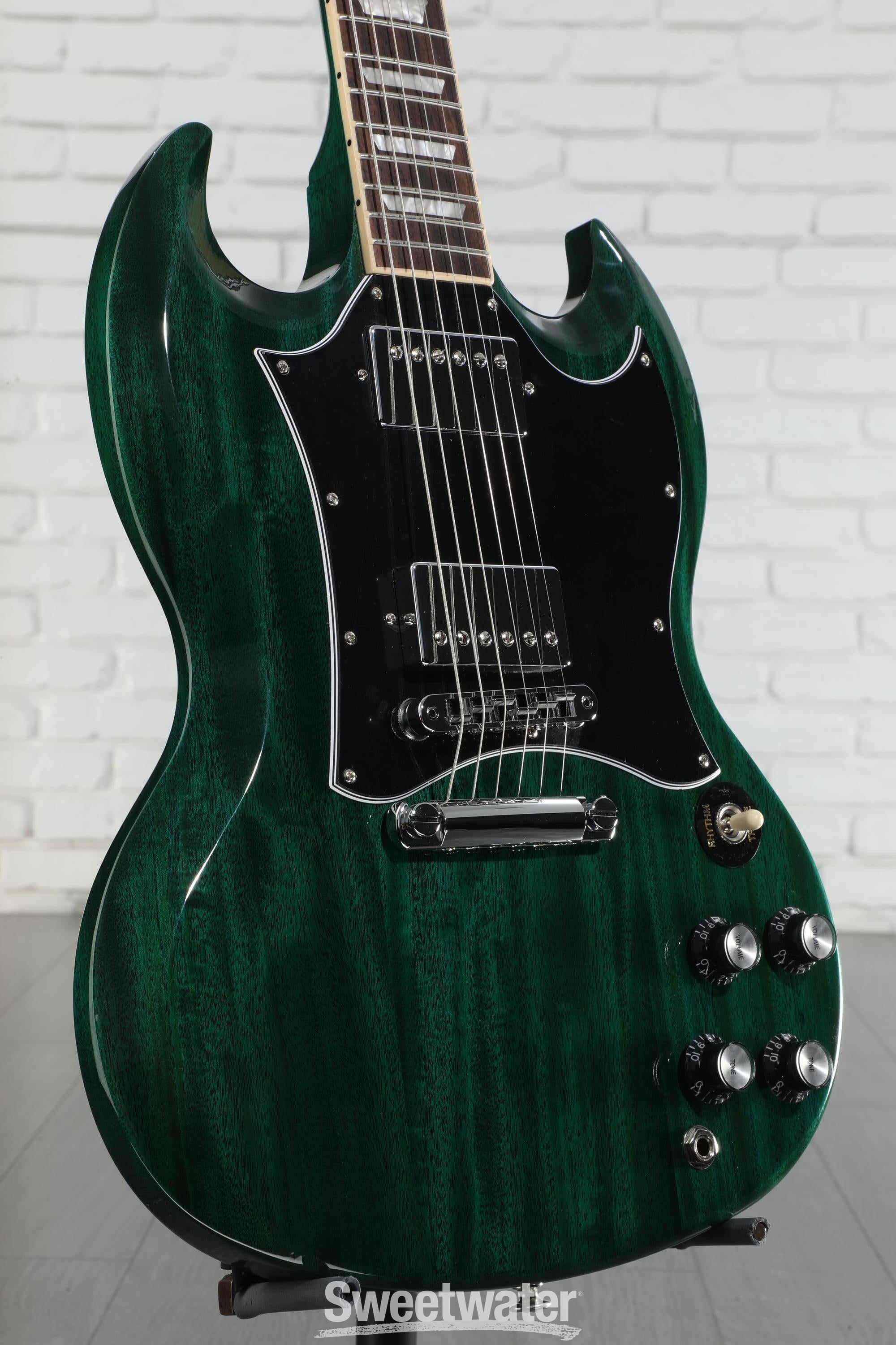 ギター Gibson SG Standard Translucent Teal Gibson SG Standard Electric Guitar Translucent Teal | Guitar