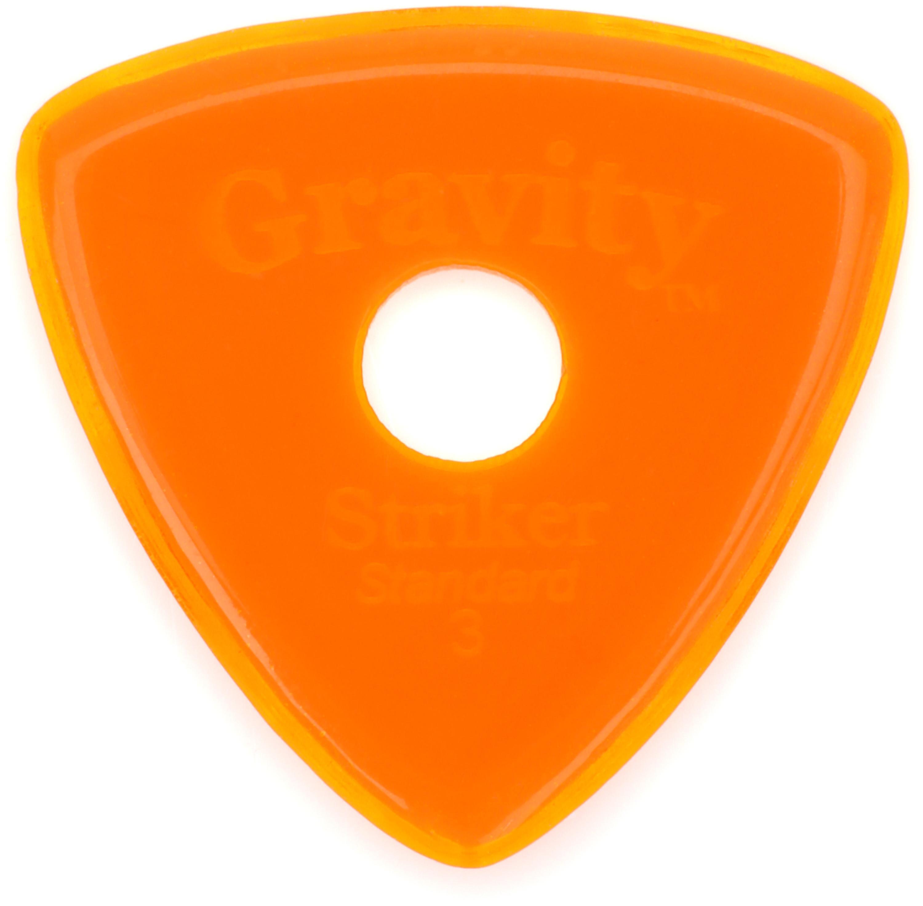 Photo of Gravity Picks Striker - Standard, 3mm, Polished, Round Grip Hole