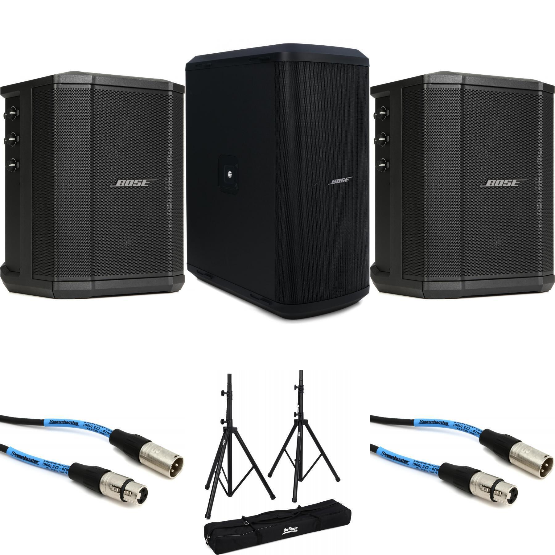 Bose S1 Pro Battery Powered PA System with Built-In Mixer and Bluetooth