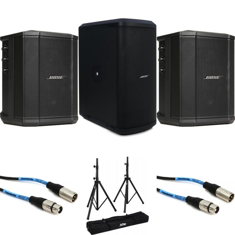 Bose S1 Pro Battery Powered PA System with Built-In Mixer and