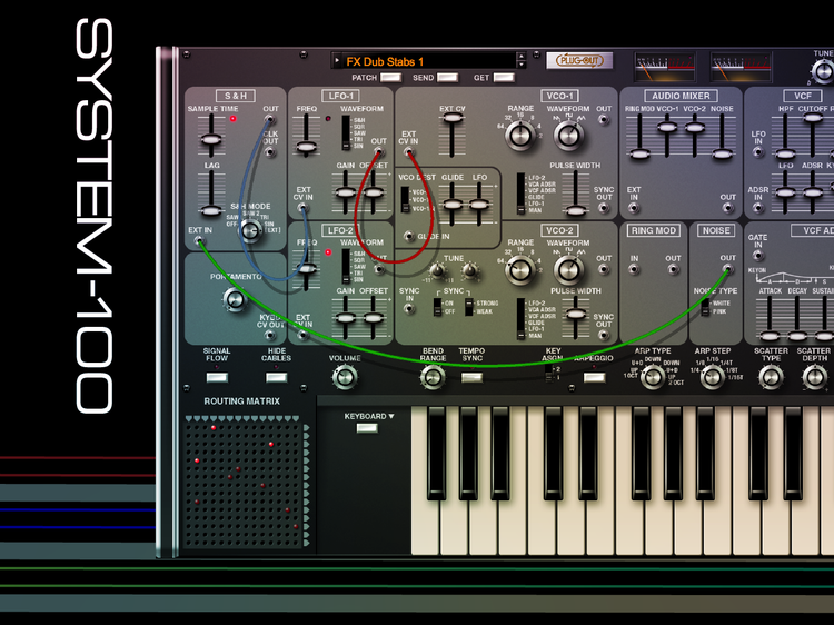 Roland System-100 Synthesizer Software | Sweetwater