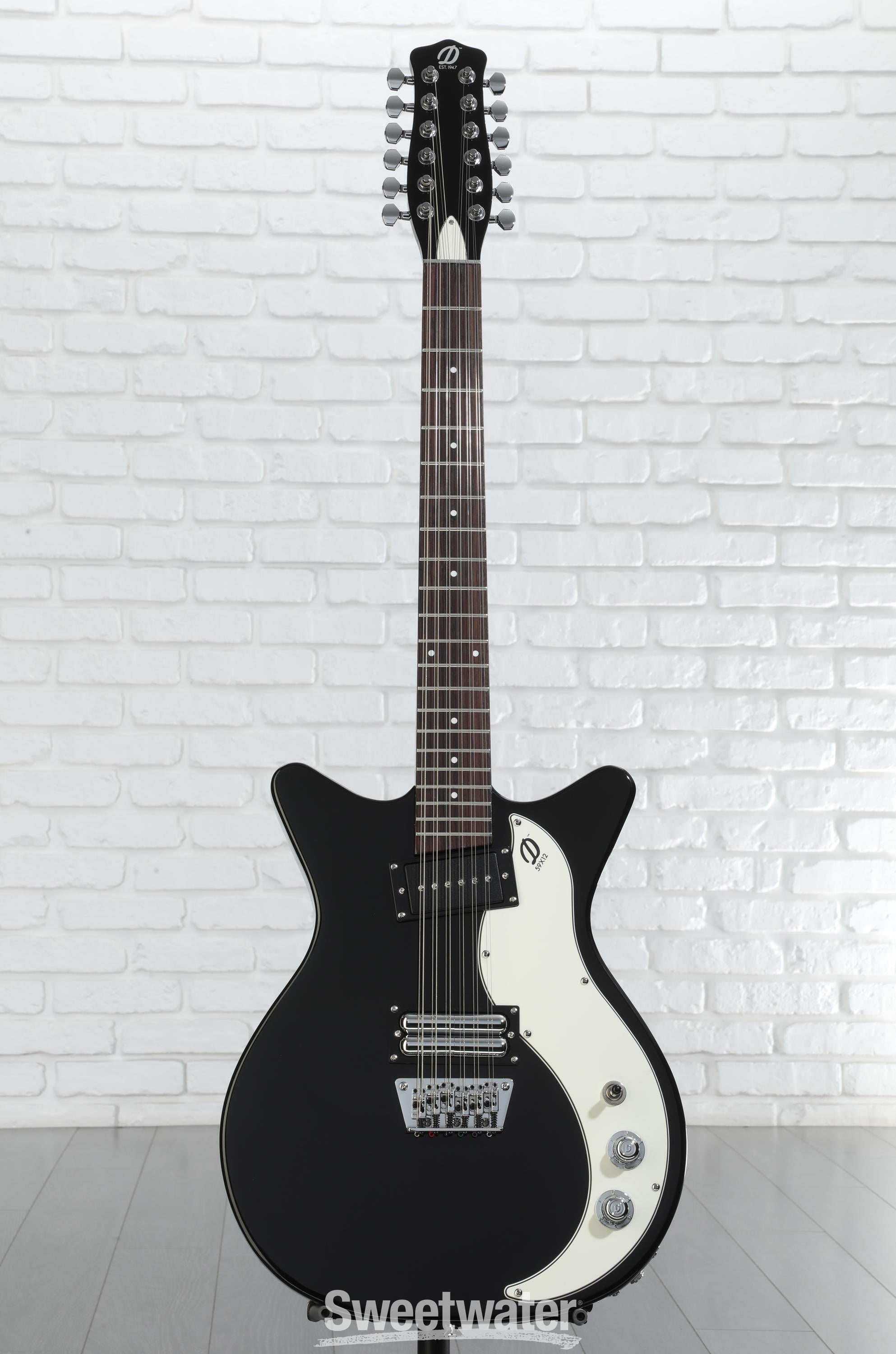 Danelectro 59X12 12-string Electric Guitar - Black | Sweetwater