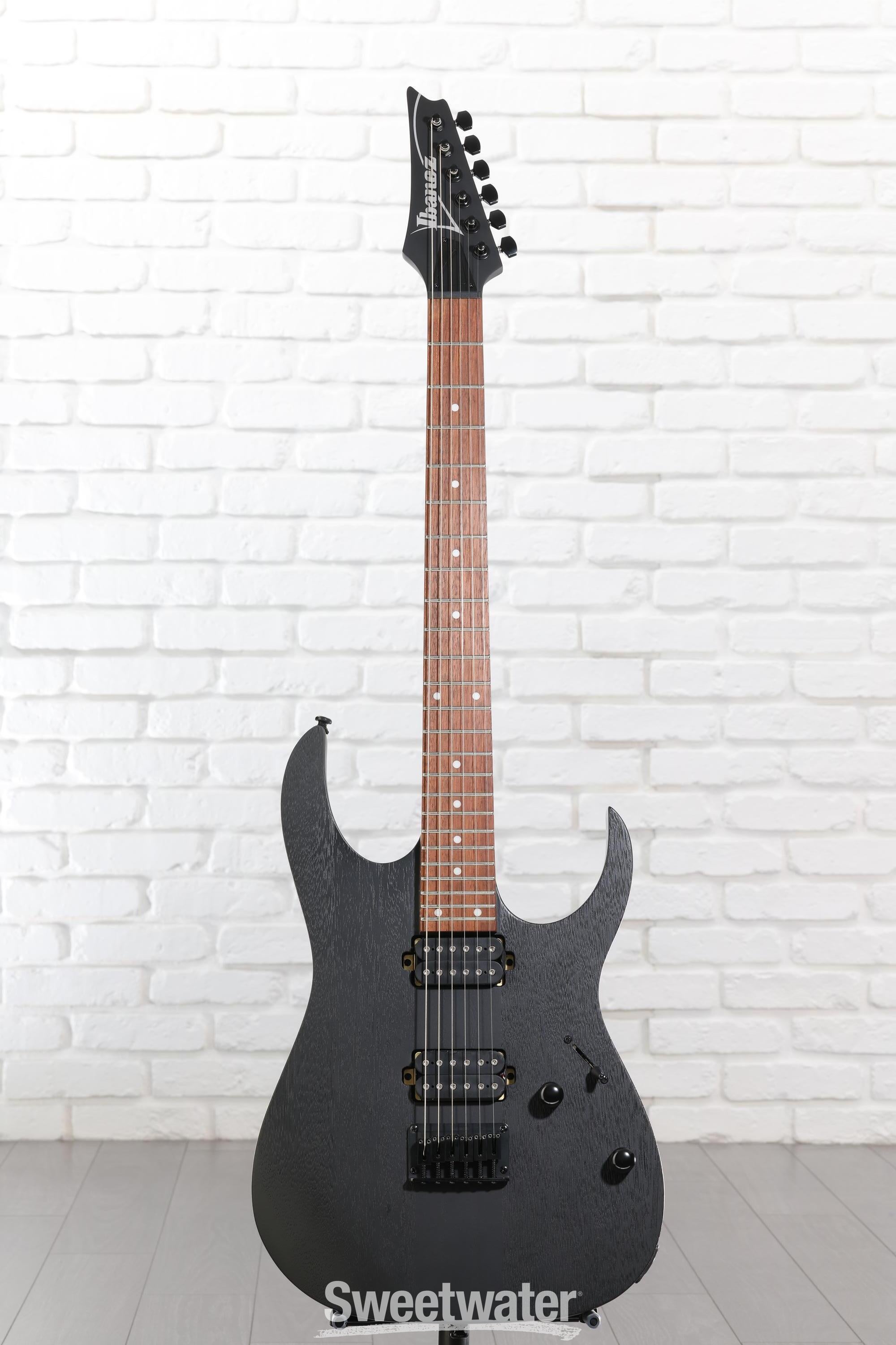Ibanez Standard RGRT421 Electric Guitar - Weathered Black | Sweetwater