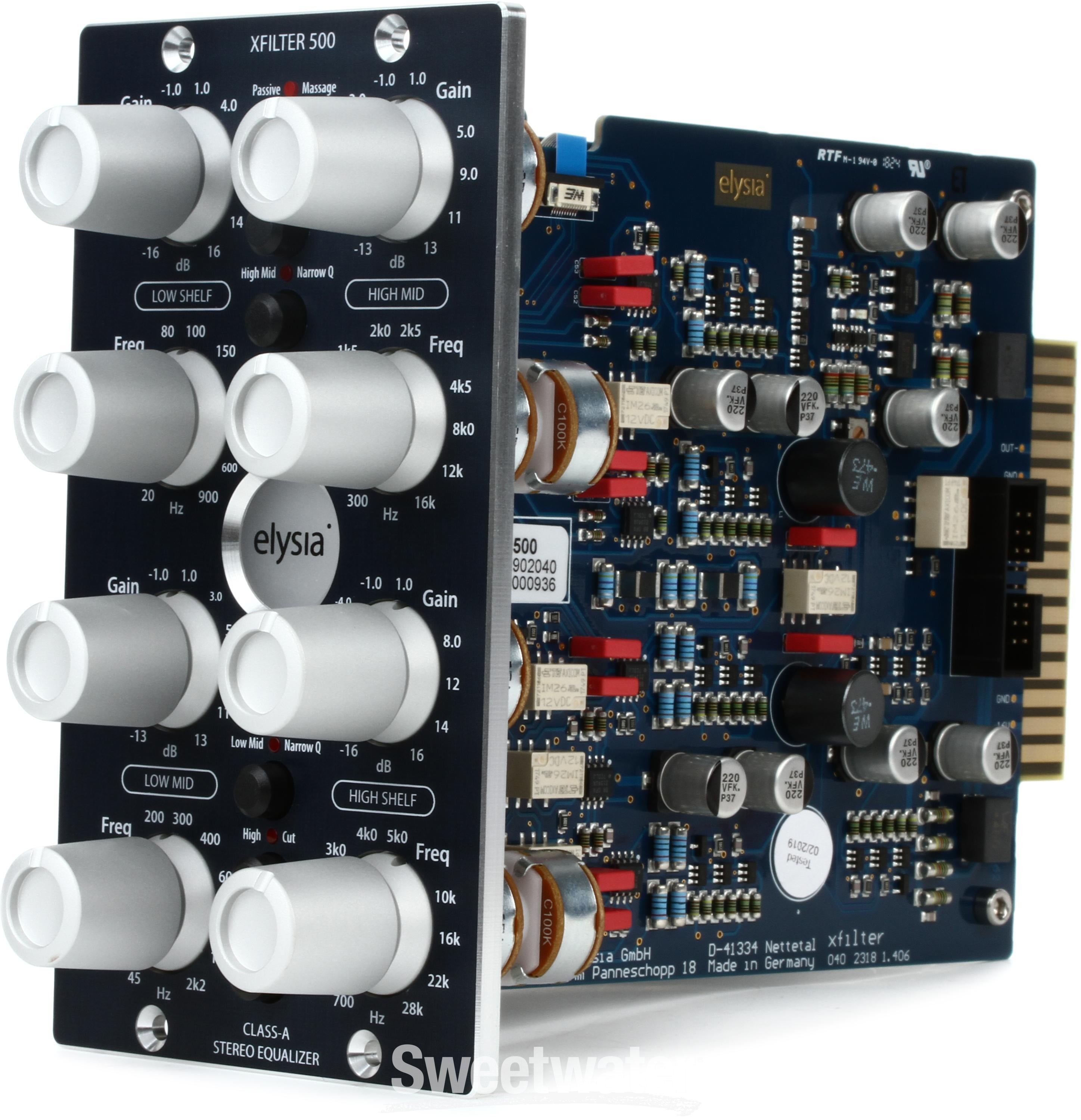 xfilter - precise.open.versatile. - 4-Band Stereo Equalizer