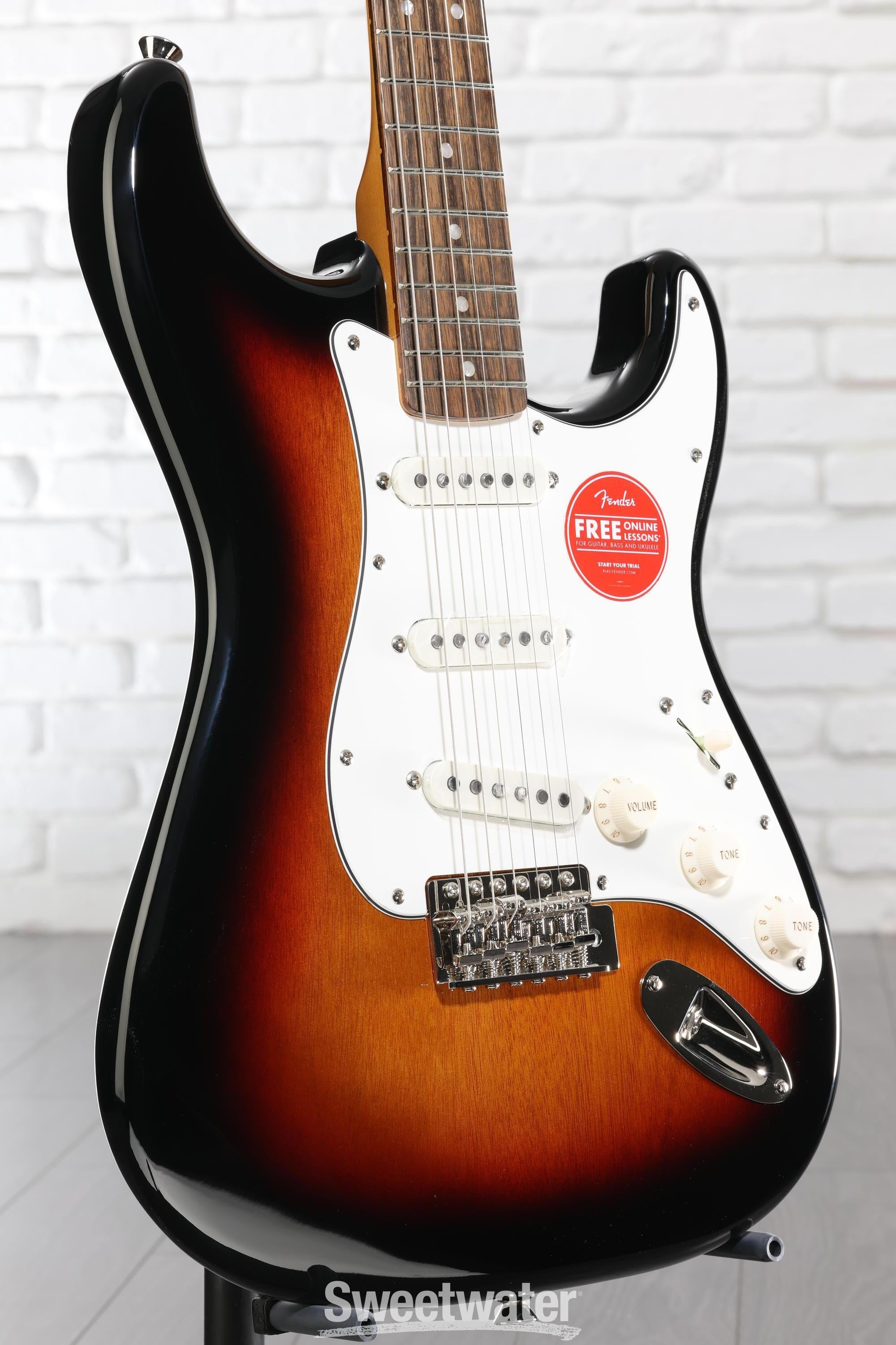 Squier Classic Vibe '60s Stratocaster - 3-Color Sunburst | Sweetwater