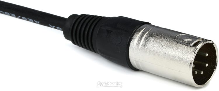 Hosa Technology DMX 5-Pin XLR Male to 5-Pin XLR Female DMX-525