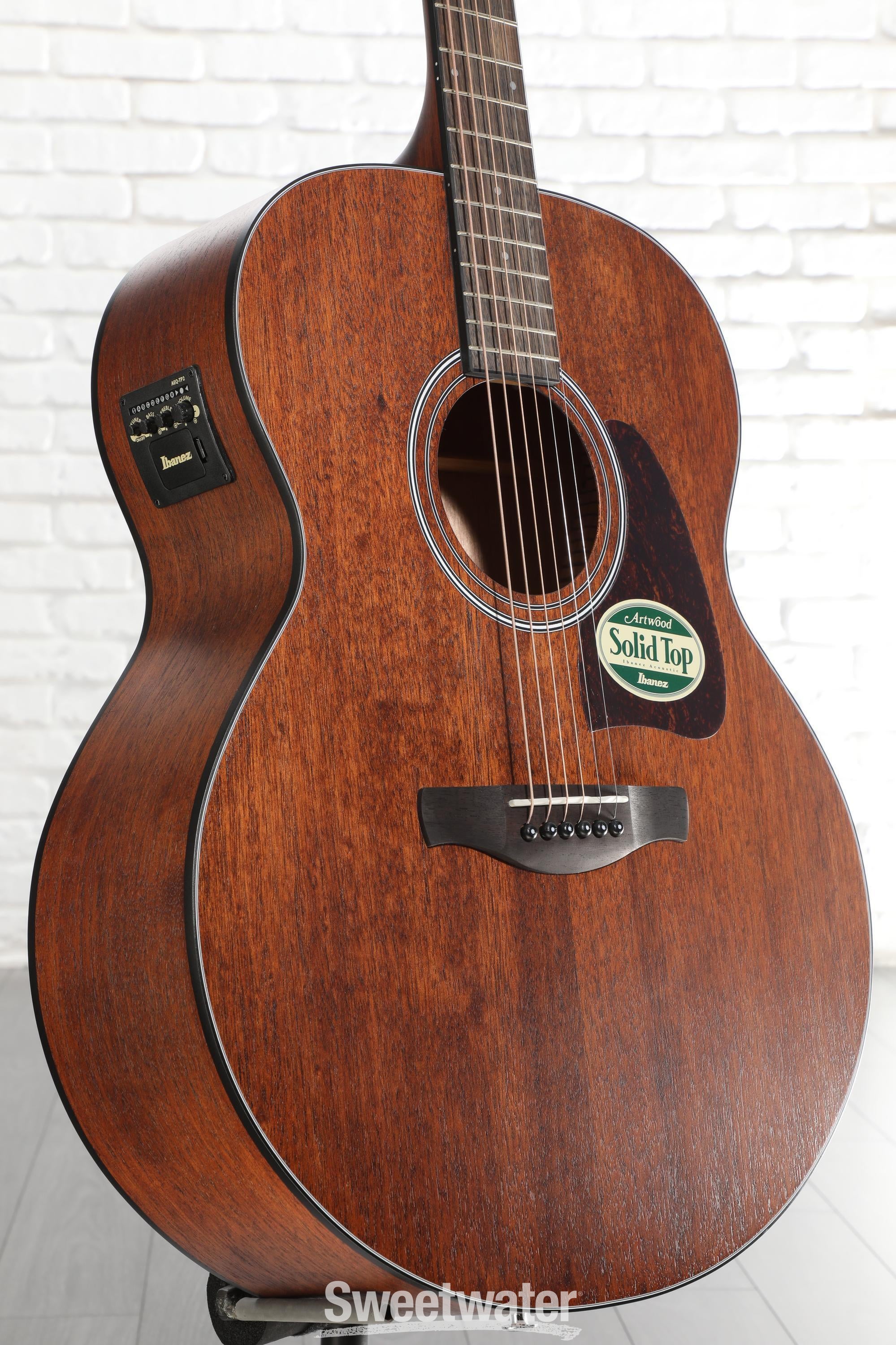 Photo of Ibanez AJ54E Artwood Jumbo Acoustic-electric Guitar - Open Pore Natural