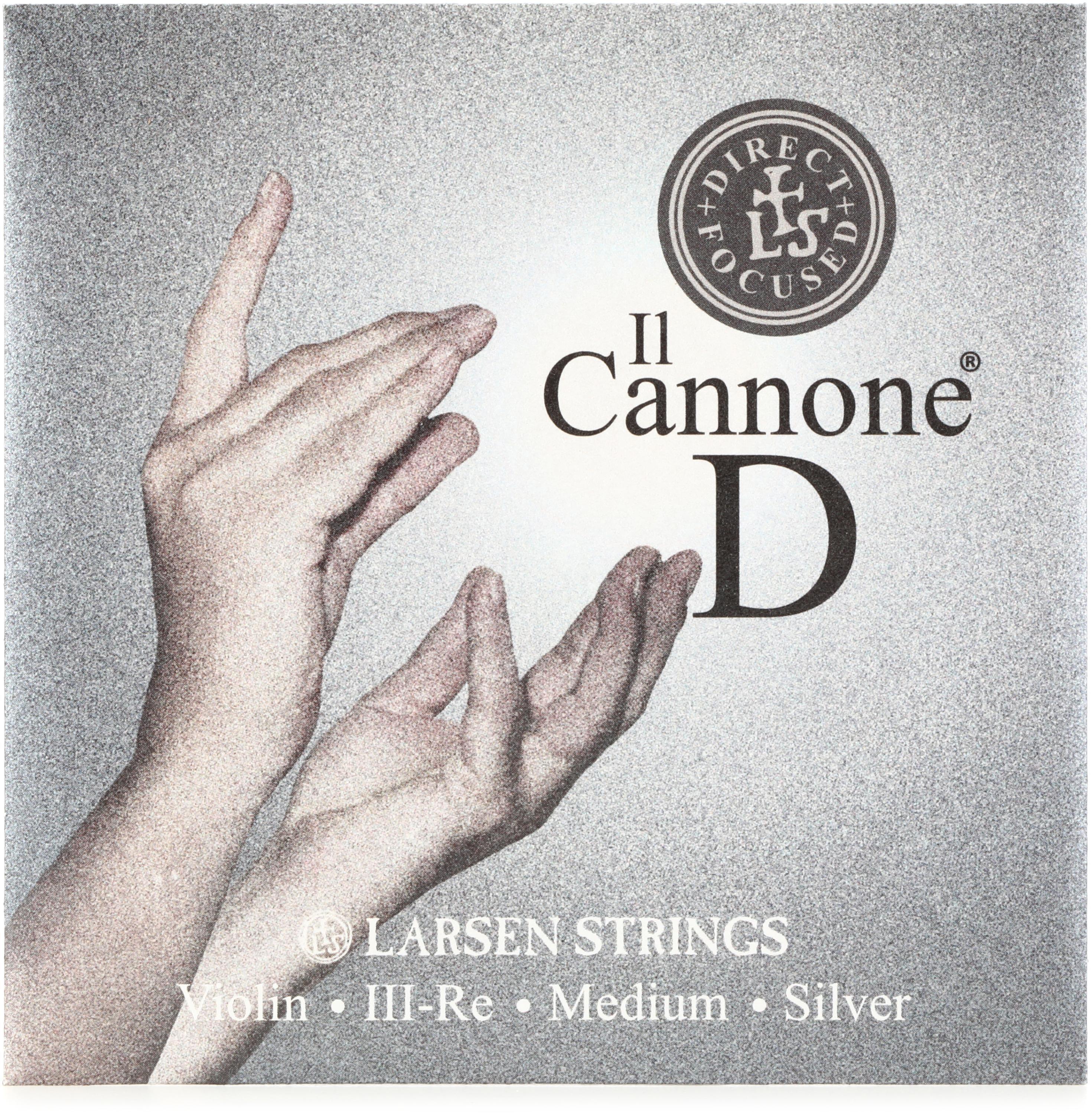 Product Image - Larsen Il Cannone Violin D String - Medium, Direct & Focused