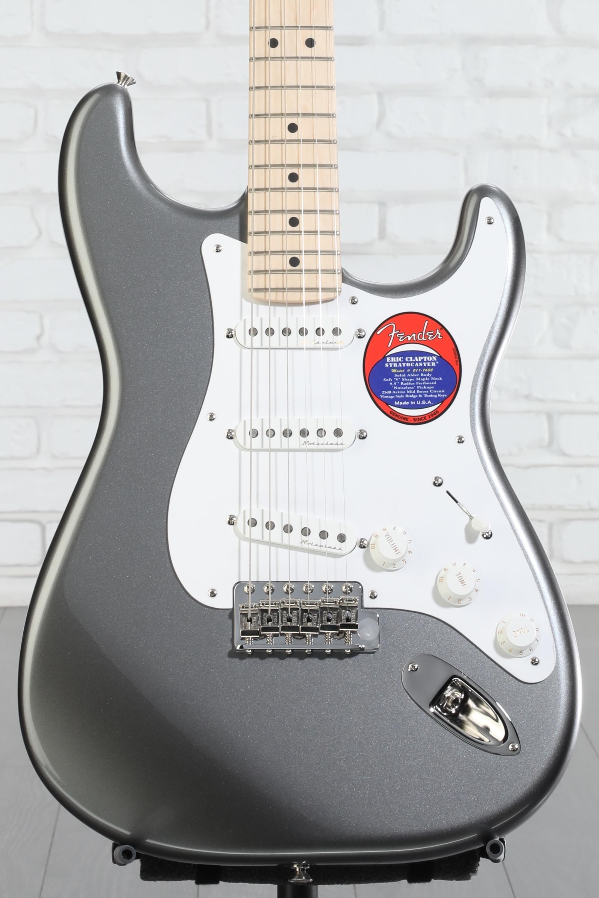 Fender USA ERIC CLAPTON PEWTER （極美品) Fender Eric Clapton Stratocaster - Pewter with Maple Fingerboard