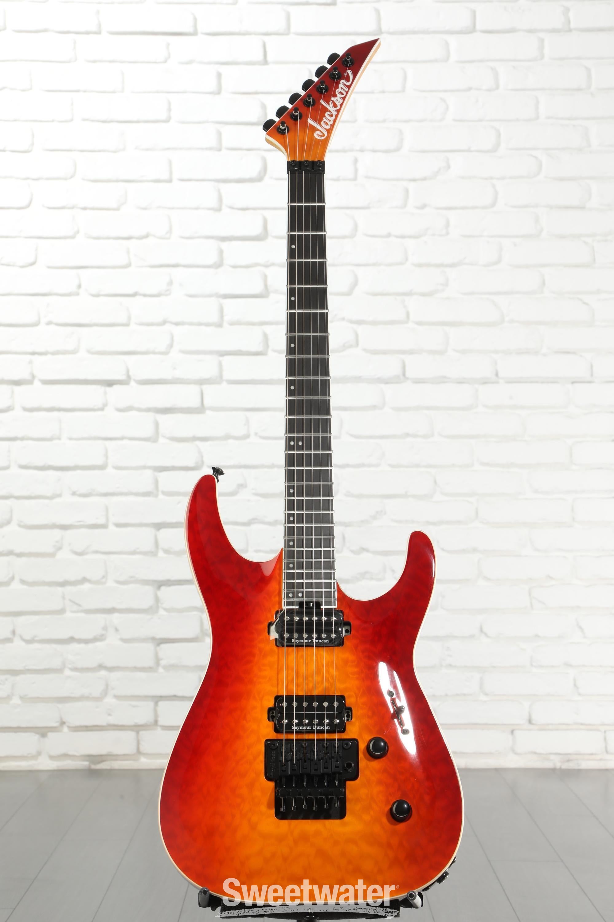 Jackson Pro Plus Series Dinky DKAQ Electric Guitar - Firestorm