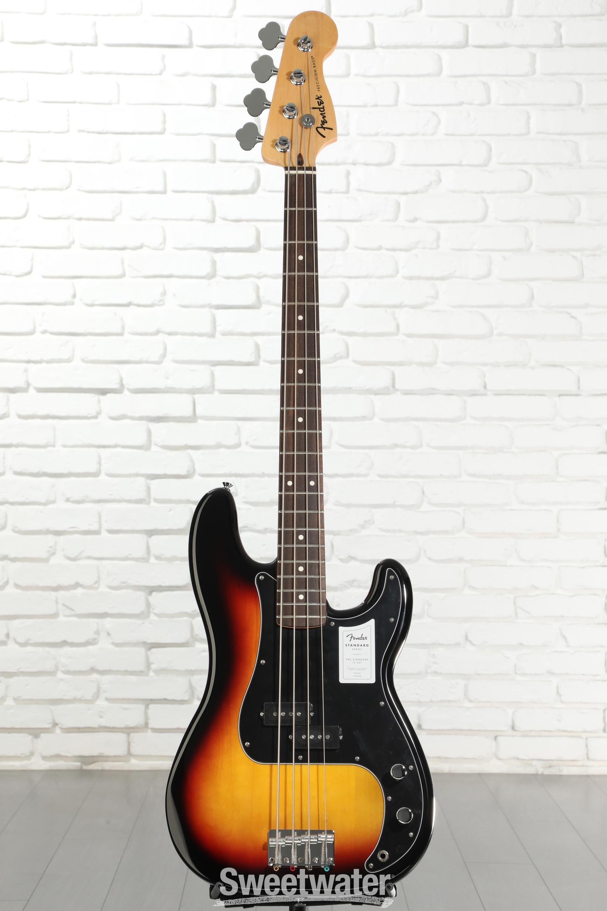 Fender Standard Precision Bass - 3-color Sunburst, Laurel