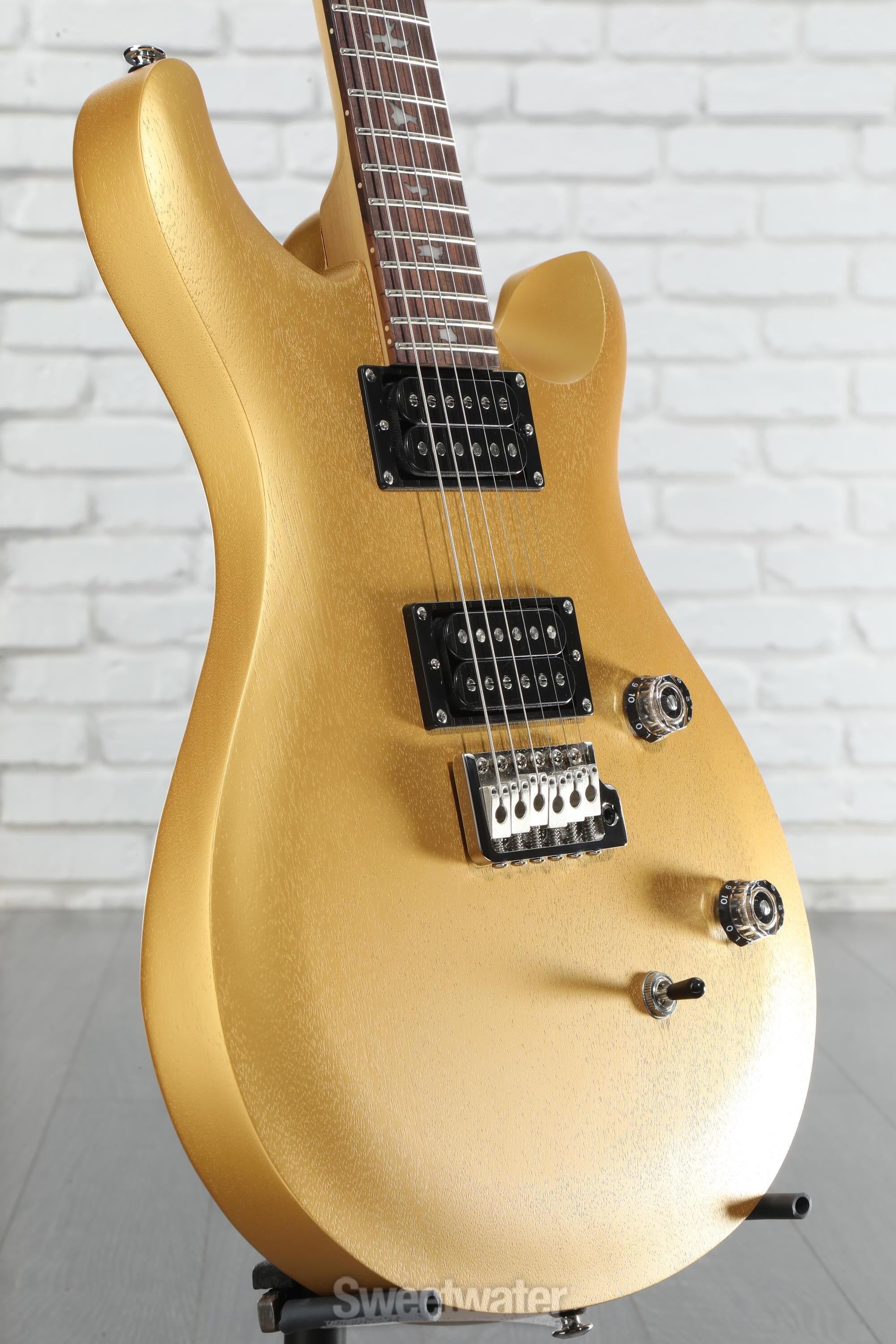 PRS SE CE 24 Standard Satin Electric Guitar - Metallic Gold
