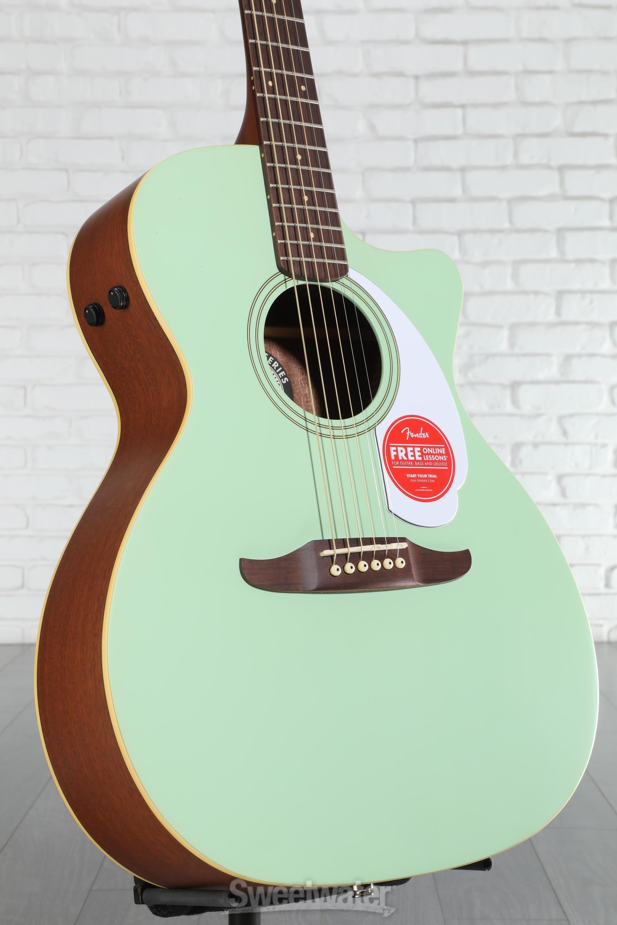 ギター Fender Acoustic Guitar Newporter Player Amazon.com: Fender Newporter Player Acoustic Guitar, with 2-Year