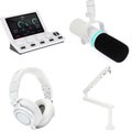 Photo of BEACN Mic USB-C Dynamic Broadcast Microphone and Mix Create Audio Controller Bundle - White