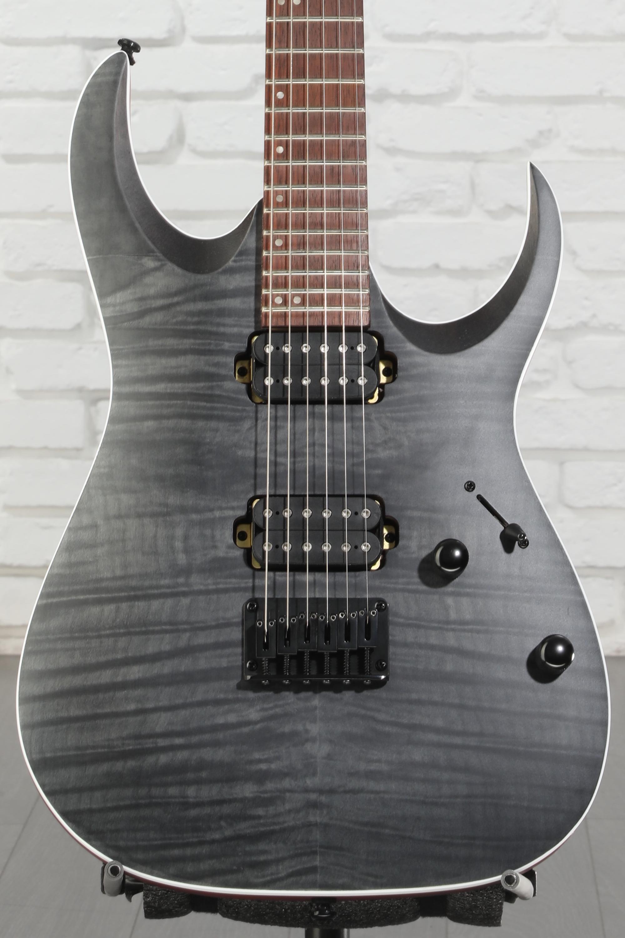 Ibanez Standard RGA42FM - Transparent Gray Flat Reviews | Sweetwater